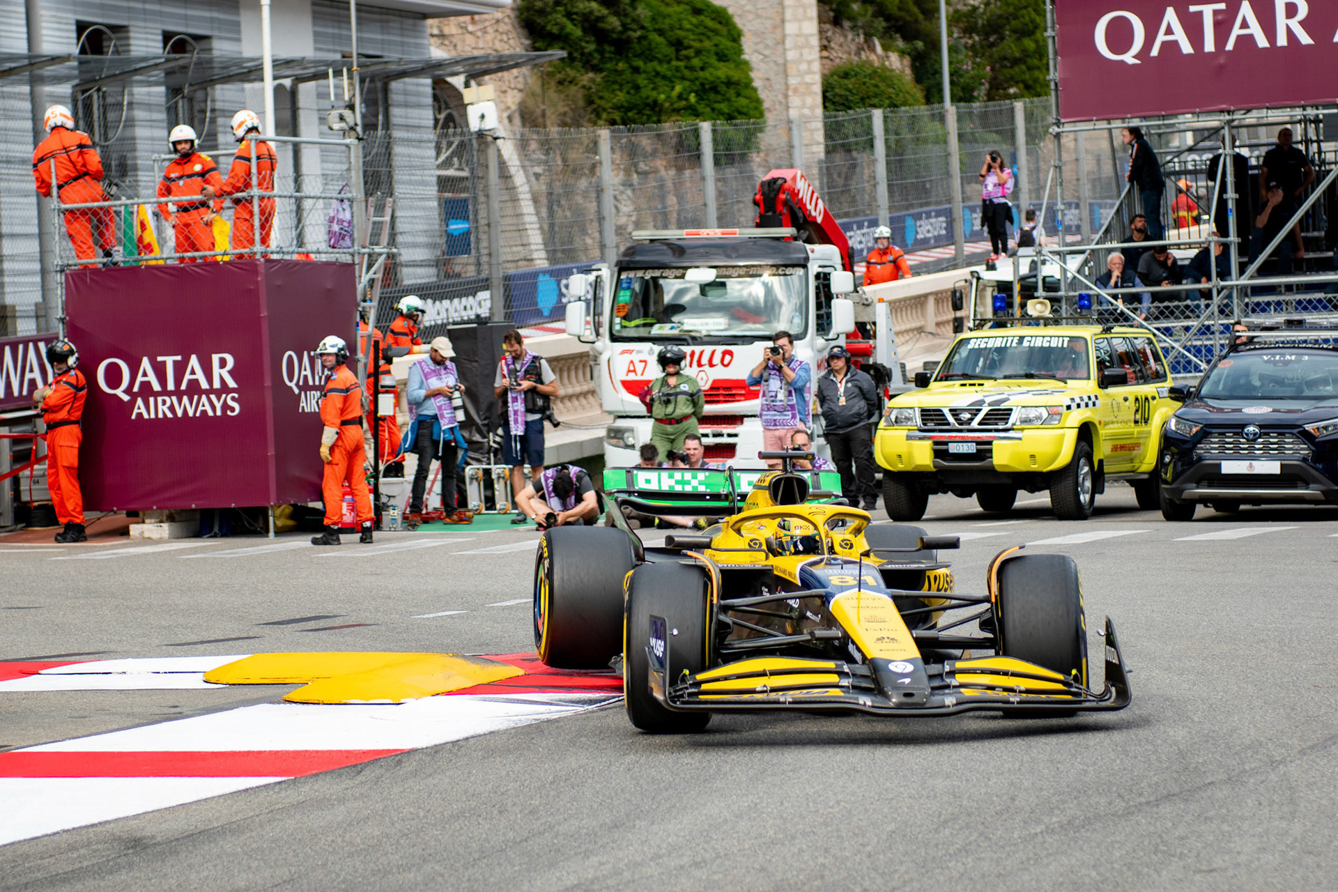 Oscar Piastri #81, McLaren Formula 1 Team; Formel1 GP Monaco Freitag, 24.05.2024