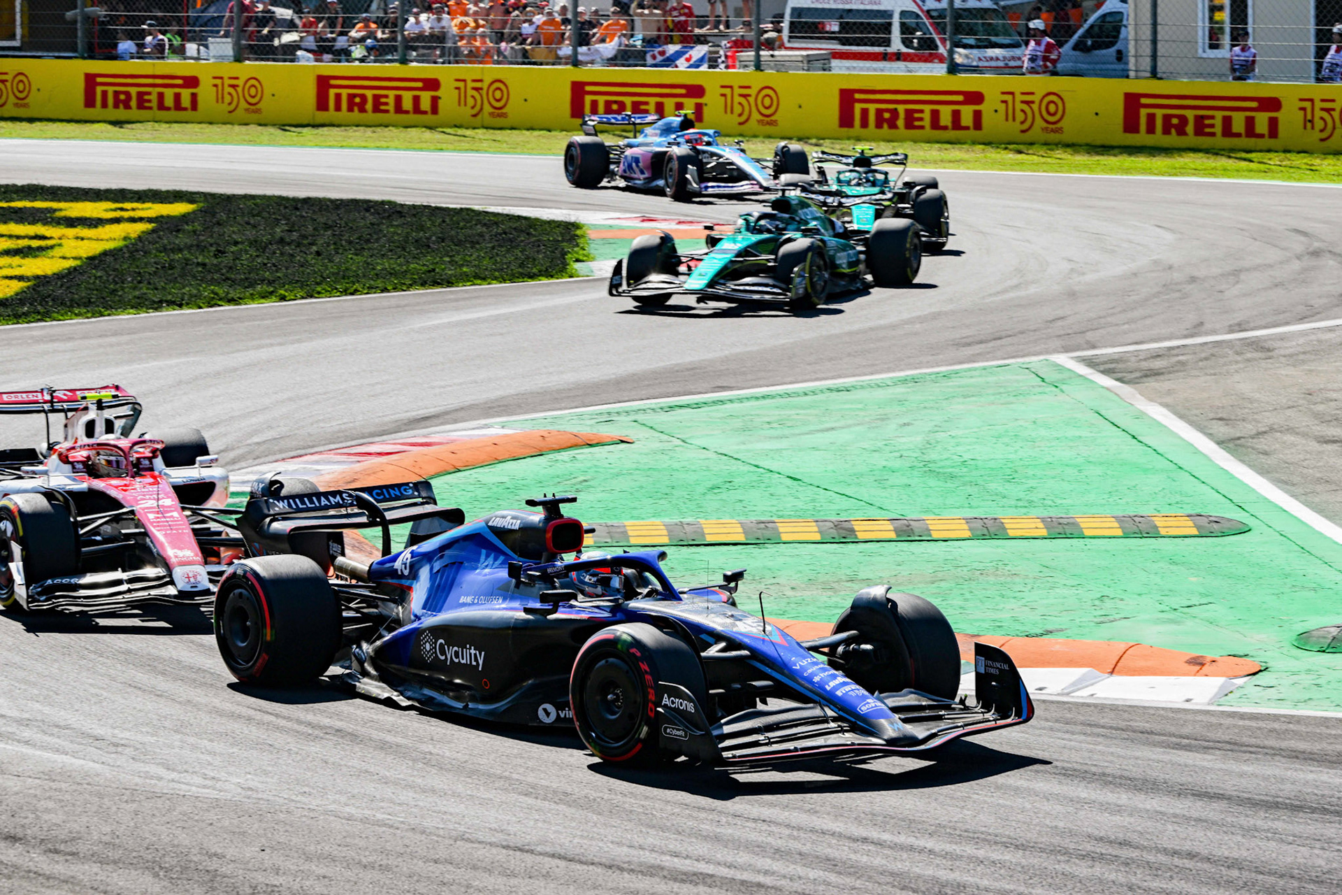 Nyck de Vries (NED) Aston Martin Cognizant Formula One Team; Formel 1 GP Italien Monza, Sonntag, 11.09.2022
