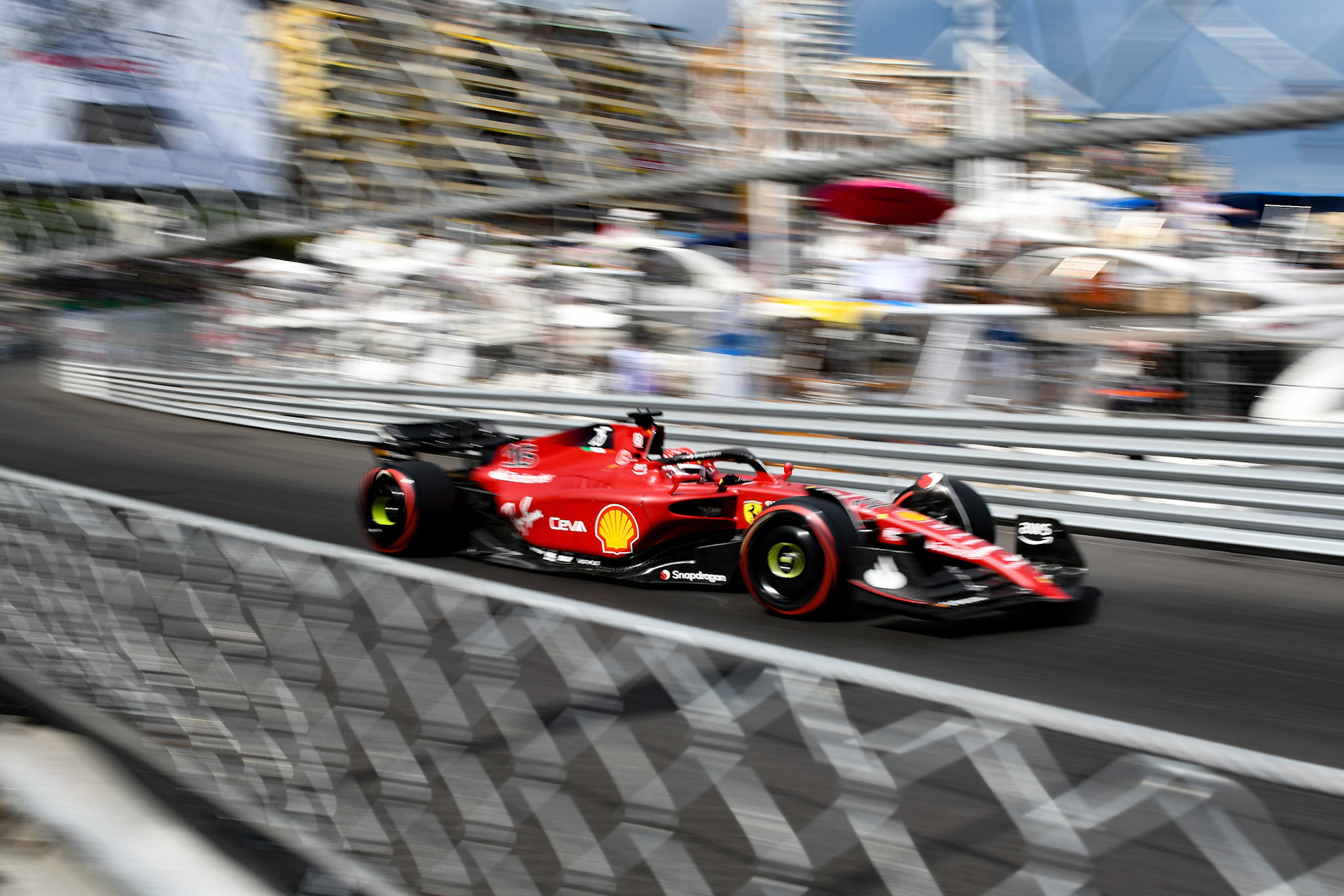 Charles Leclerc (MCO) Scuderia Ferrari; Formel 1 Monaco am 28.05.2022