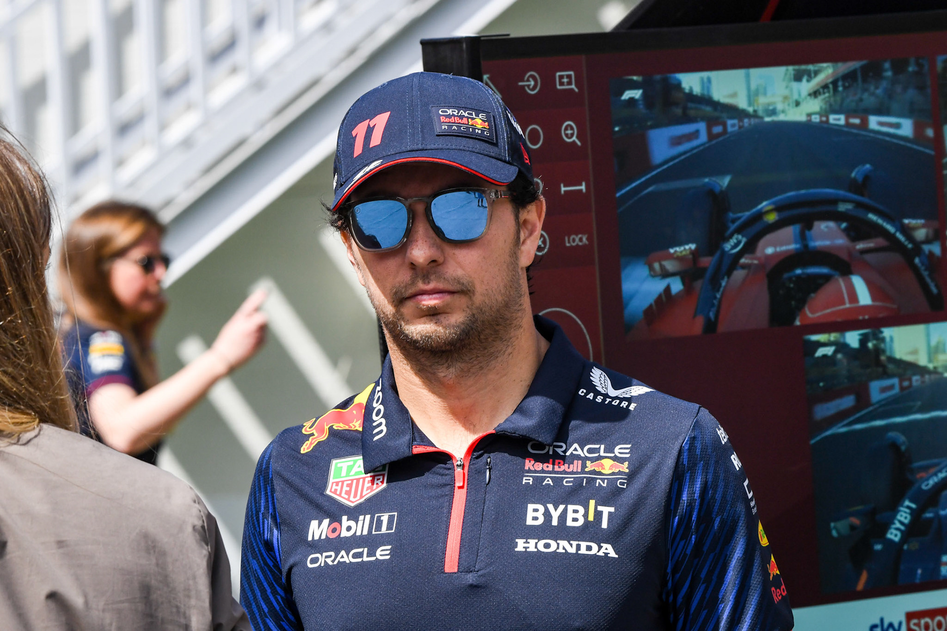 Sergio Perez (MEX) Red Bull Racing; Formel 1 GP Baku Azerbaijan. Samstag 29.04.2023