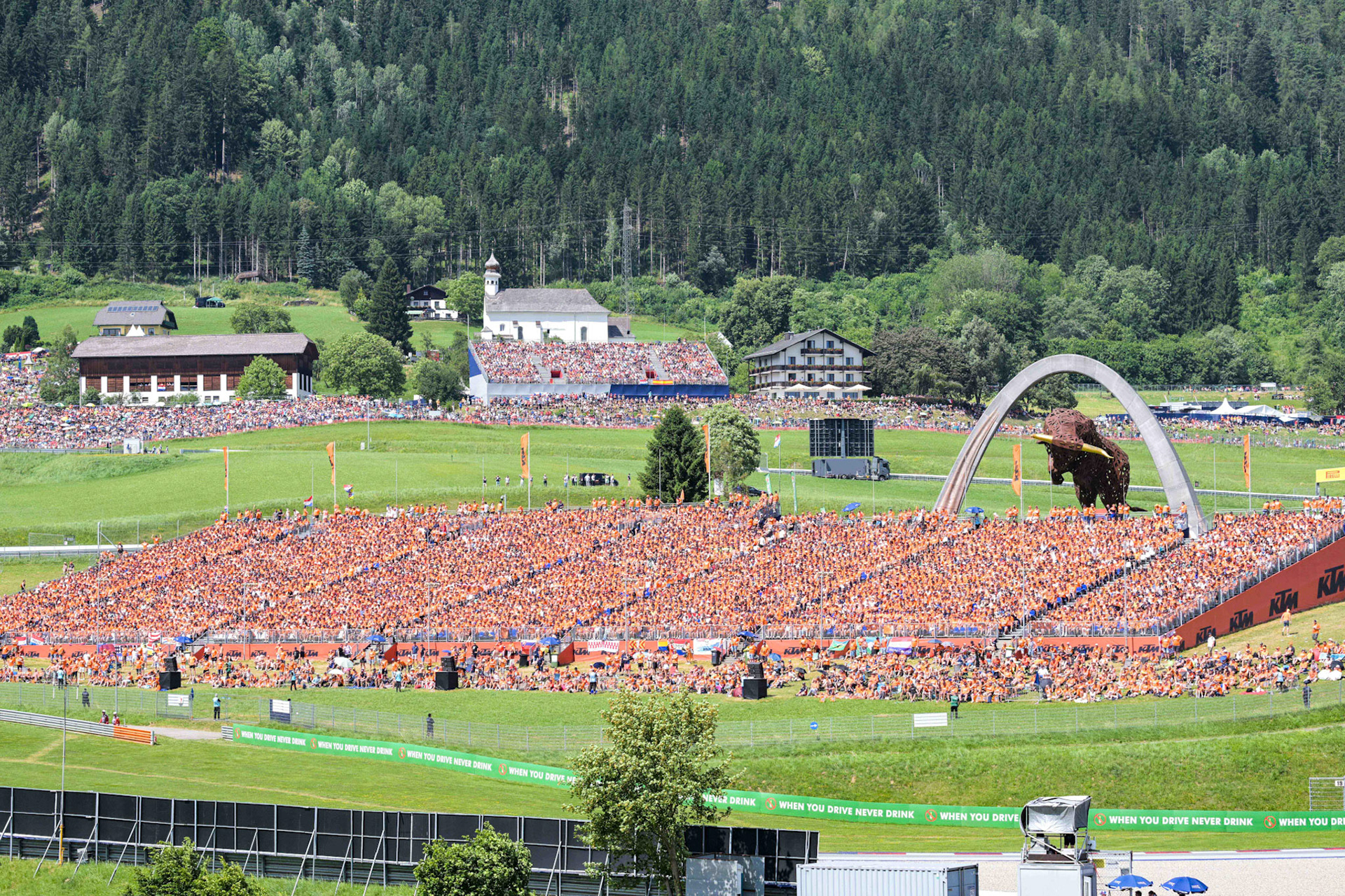 RedBull Ring;Formel 1 GP Austria / Österreich. Sonntag, 30.06.2024