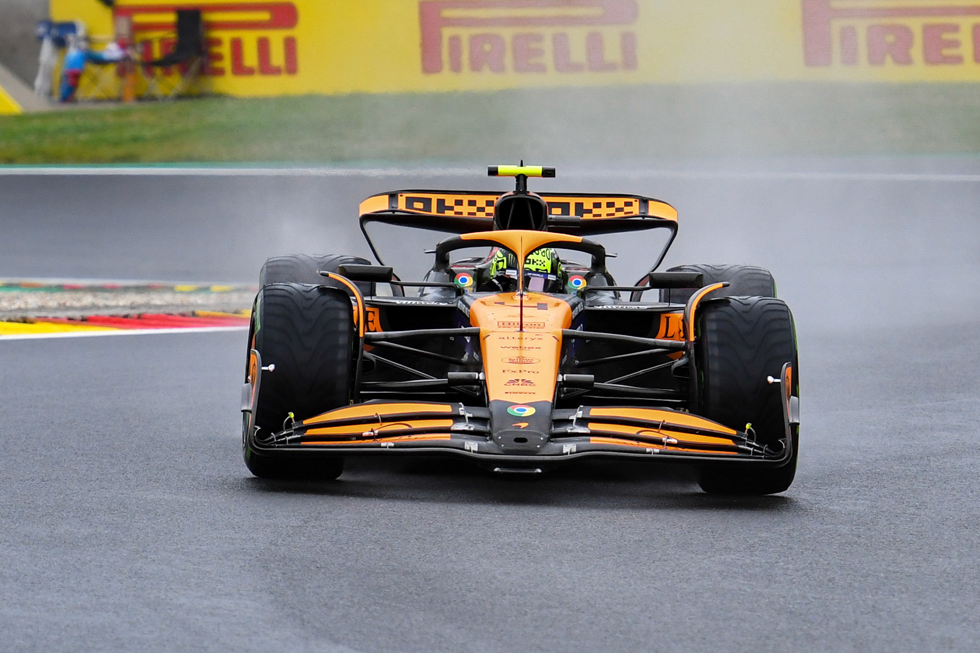 Lando Norris #4, McLaren Formula 1 Team;Formel 1 GP Spa / Belgien. Samstag, 27.07.2024