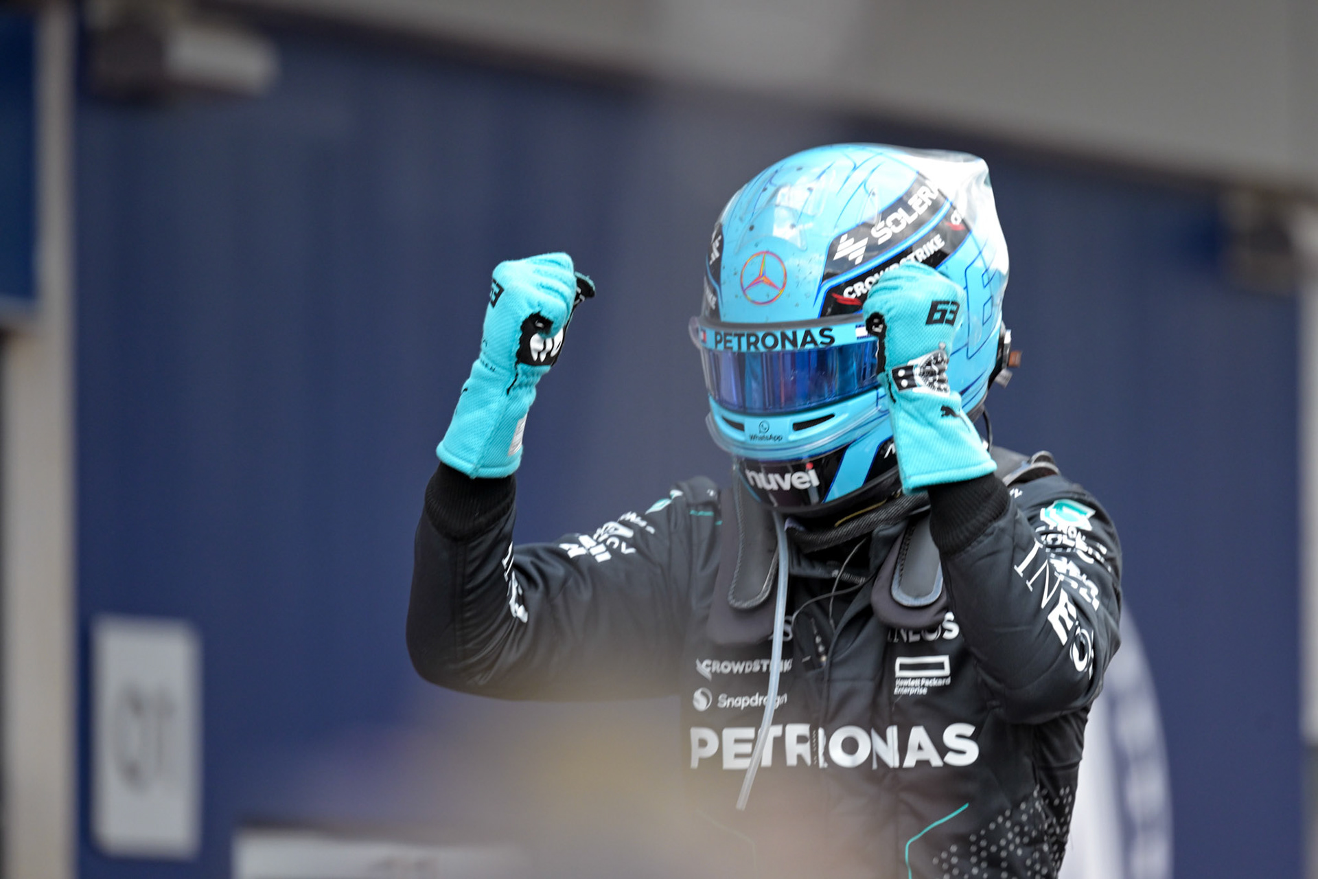 George Russell #63, Mercedes-AMG Petronas F1 Team;Formel 1 GP Austria / Österreich. Sonntag, 30.06.2024
