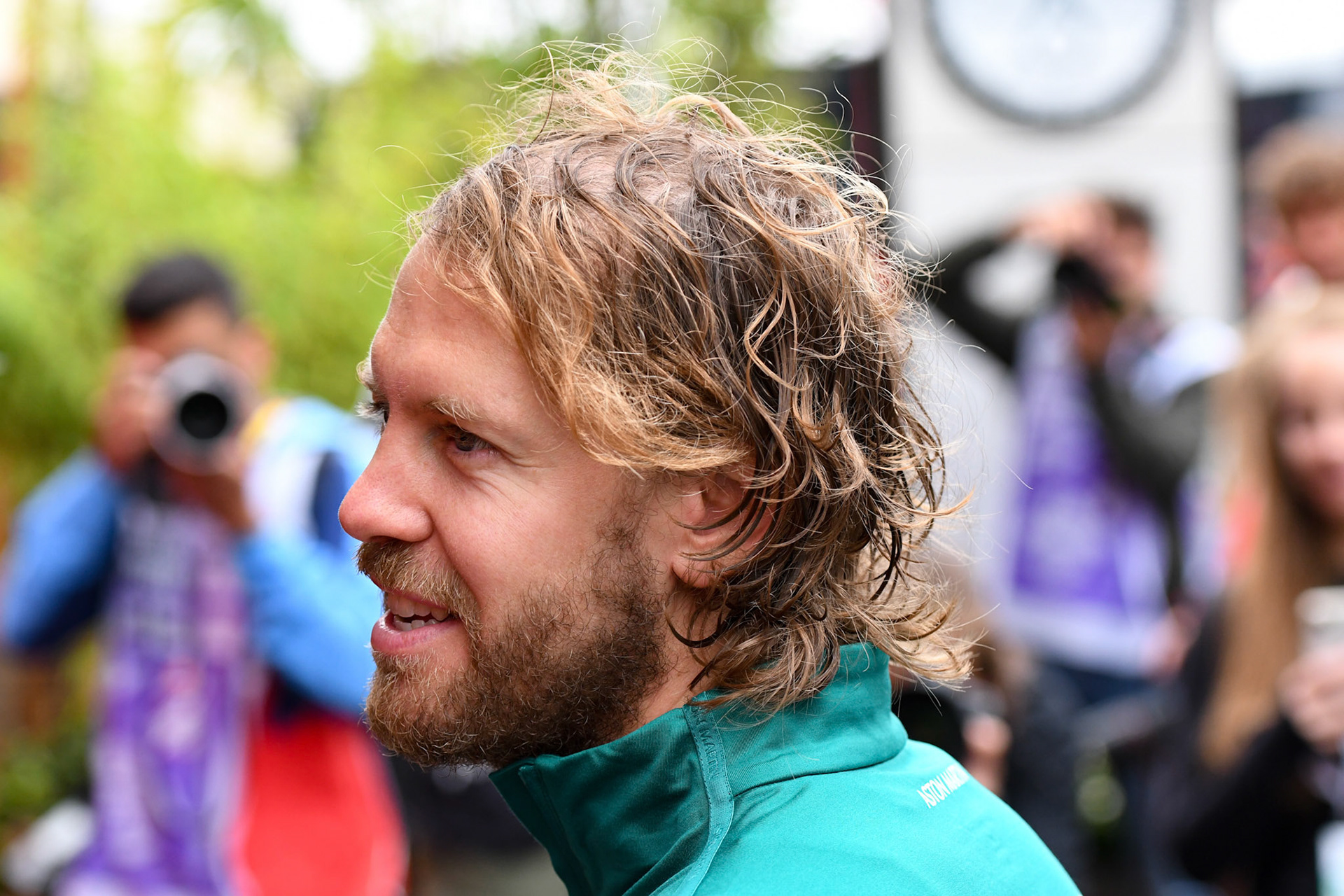 Sebastian Vettel (Ger) Aston Martin Cognizant Formula One Team; Formel 1 GP Belgien. Samstag, 27.08.2022