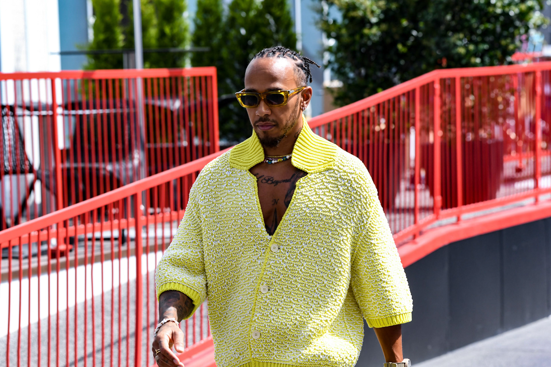 Lewis Hamilton (GBR) Mercedes AMG F1 Team; Formel 1 GP Baku Azerbaijan. Samstag 29.04.2023