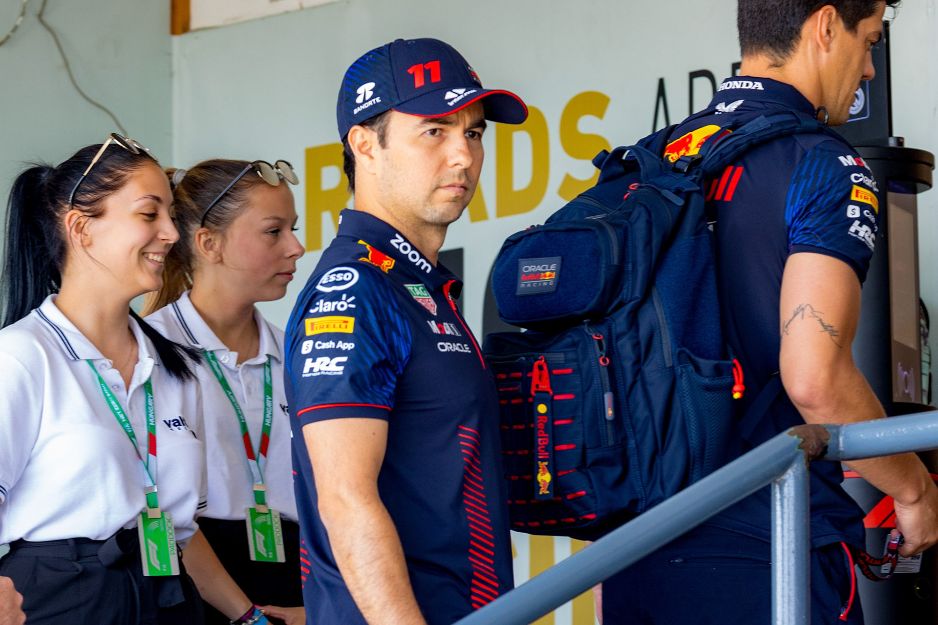 Sergio Perez (MEX) Red Bull Racing; Formel 1 GP Budapest / Ungarn. Samstag, 22.07.2023