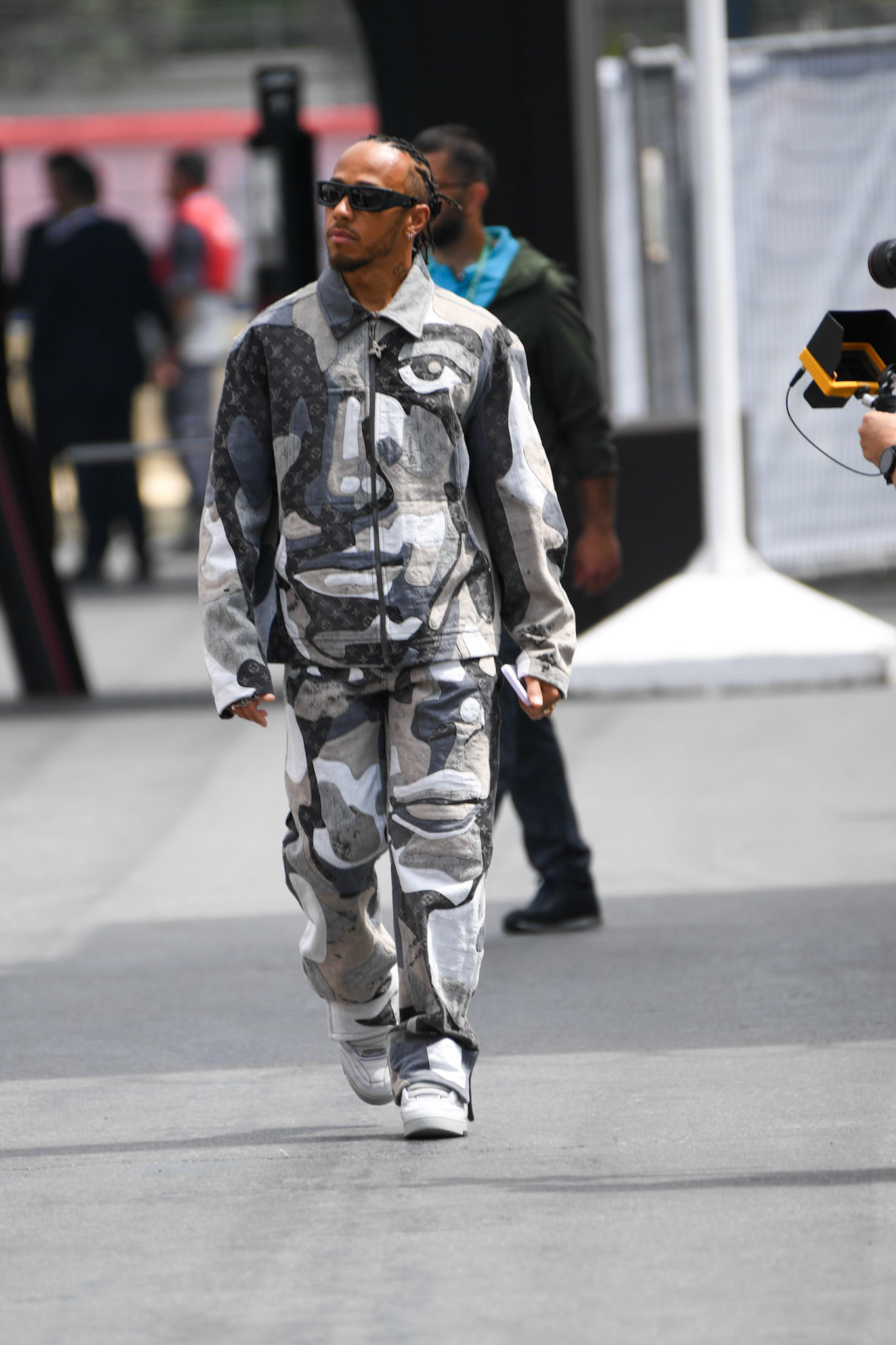 Lewis Hamilton (GBR) Mercedes AMG F1 Team; Formel 1 GP Baku Azerbaijan. Freitag 28.04.2023