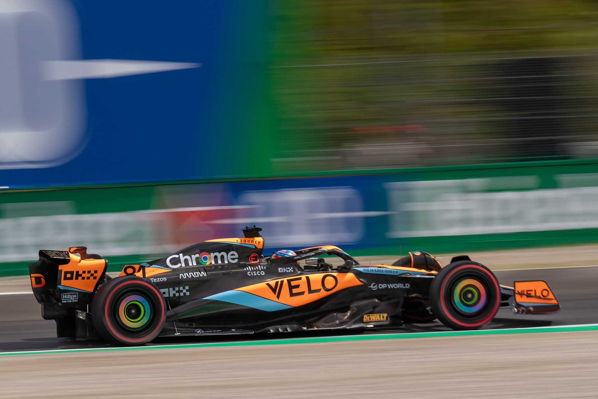 Oscar Piastri (AUS) McLaren F1; Formel 1 GP Italien / Monza. Freitag, 01.09.2023