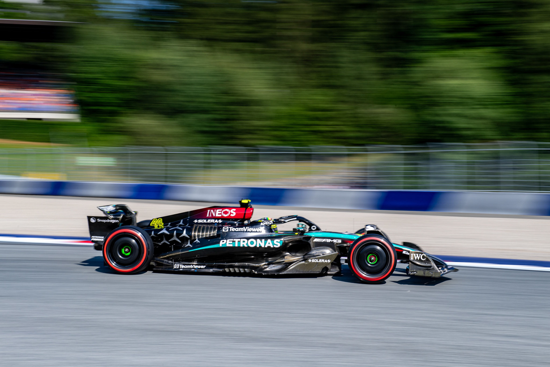 Lewis Hamilton #44, Mercedes-AMG Petronas F1 Team;Formel 1 GP Austria / Österreich. Freitag, 28.06.2024