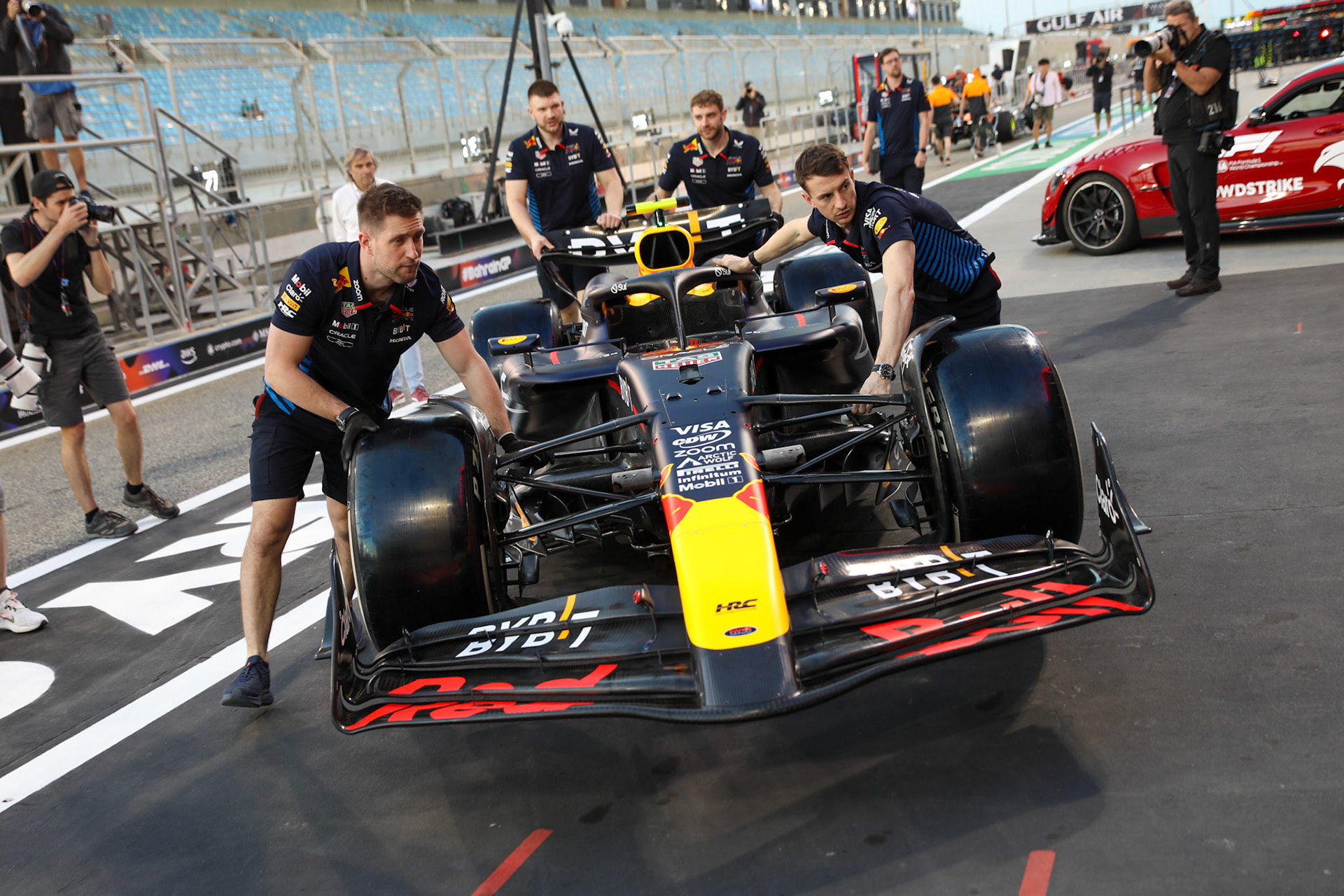 Oracle Red Bull Racing; Formel 1 GP Bahrain. Mittwoch 28.02.2024