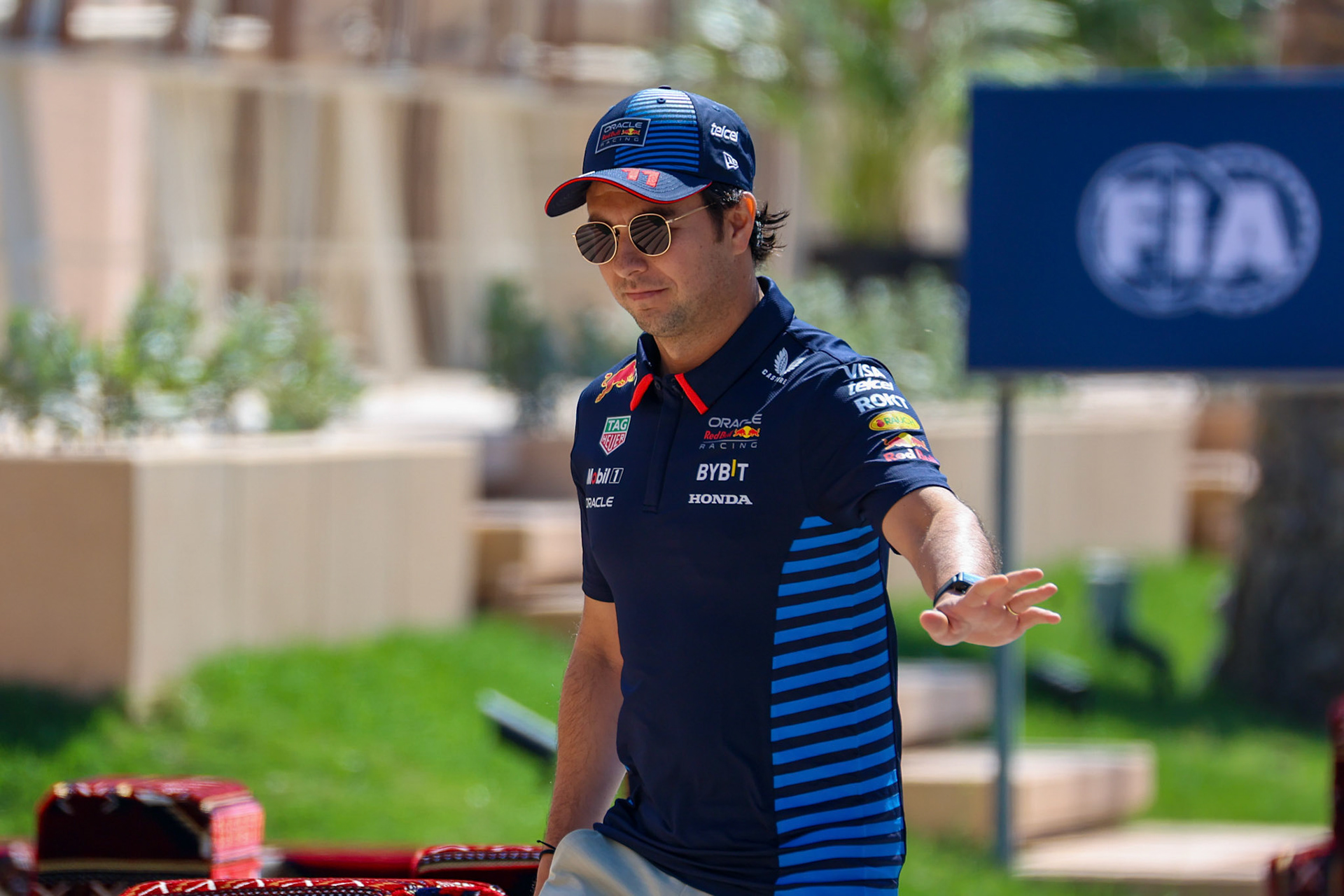 Sergio Perez #11, Oracle Red Bull Racing; Formel 1 GP Bahrain. Freitag 01.03.2024