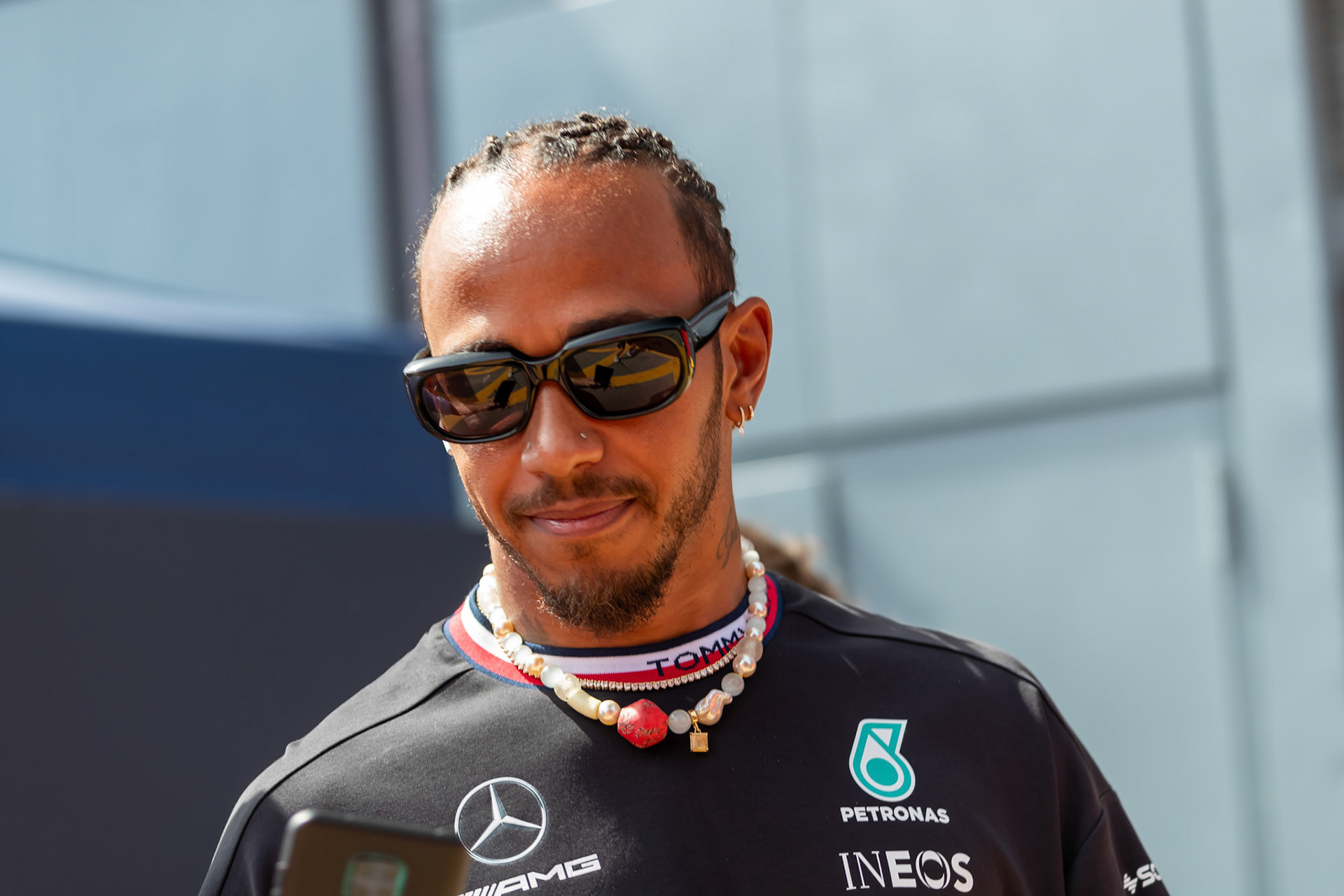 Lewis Hamilton (GBR) Mercedes AMG F1 Team; Formel 1 GP Italien / Monza. Sonntag, 03.09.2023