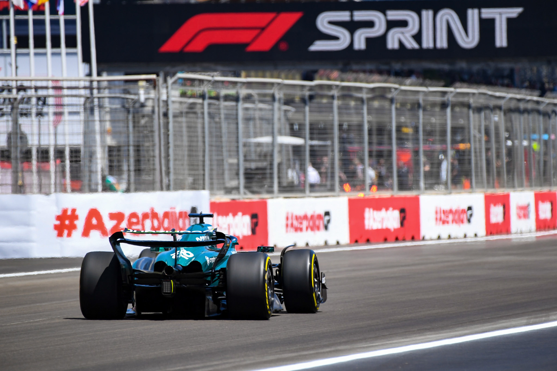 Lance Stroll (CAN) Aston Martin Formula One Team; Formel 1 GP Baku Azerbaijan. Samstag 29.04.2023