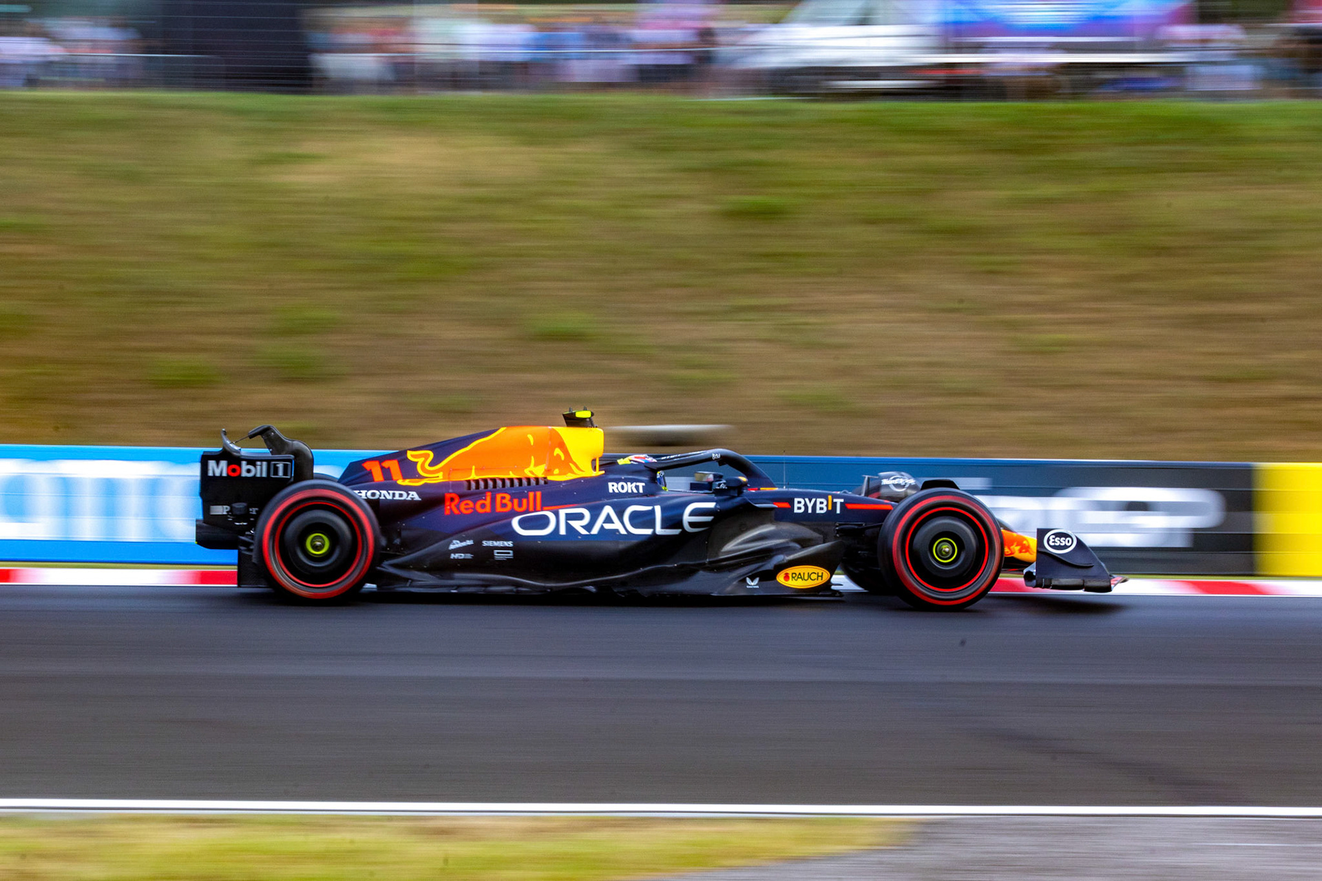 Sergio Perez (MEX) Red Bull Racing; Formel 1 GP Budapest / Ungarn. Feitag, 21.07.2023