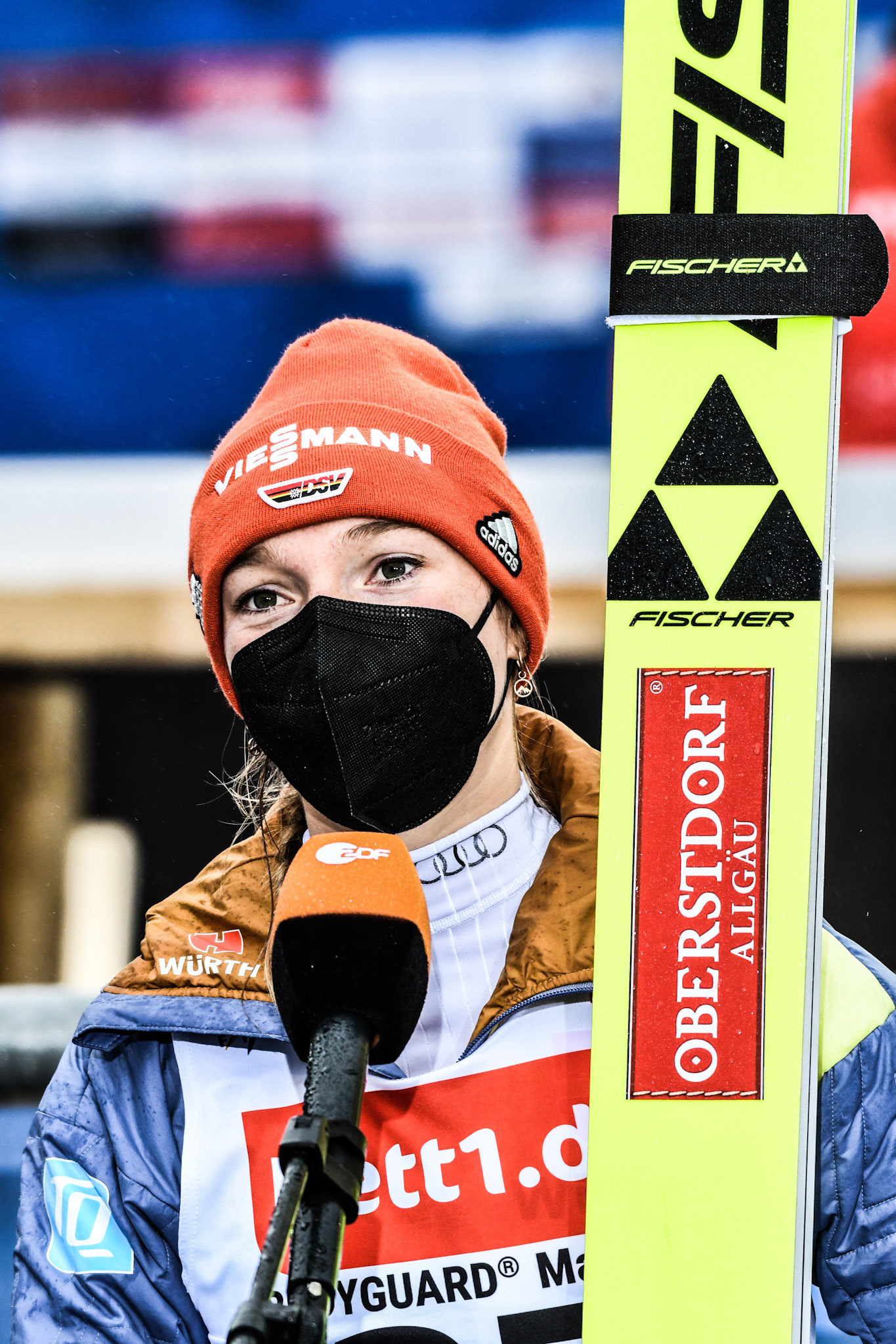 Katharina Althaus (GER) SC 1906 Oberstdorf; FIS Skisprung Weltcup 2022 Willingen am 29.01.2022