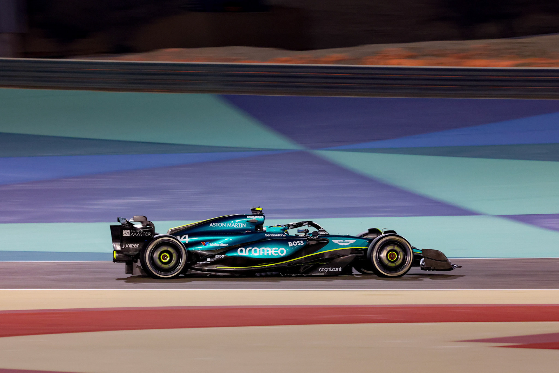 Fernando Alonso #14, Aston Martin Aramco F1 Team; Formel 1 GP Bahrain. Samstag 02.03.2024