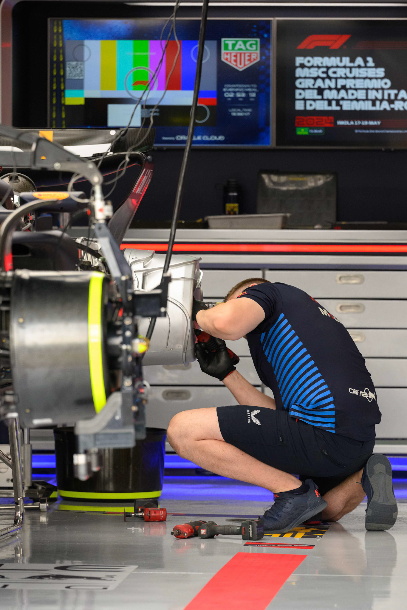 Oracle Red Bull Racing; F1 GP Imola / Italien Donnerstag, 16.05.2024