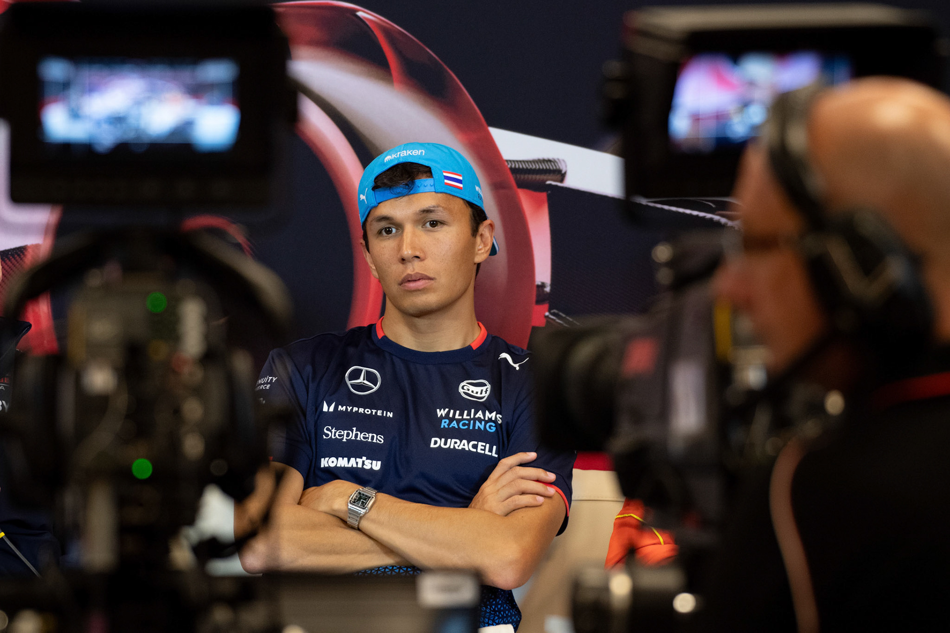 Alexander Albon #23, Williams Racing; Formel1 GP Monaco Donnerstag, 23.05.2024