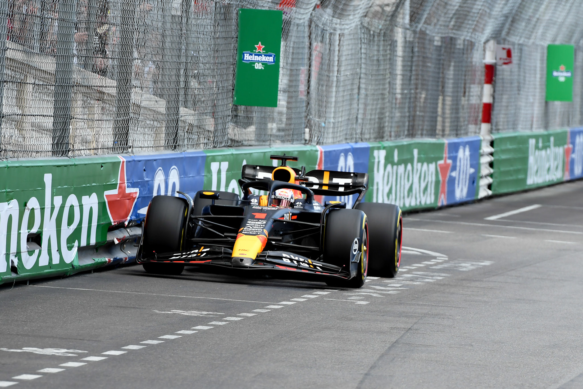Max Verstappen (NED) Red Bull Racing; Formel 1 GP Monaco. Sonntag 28.05.2023