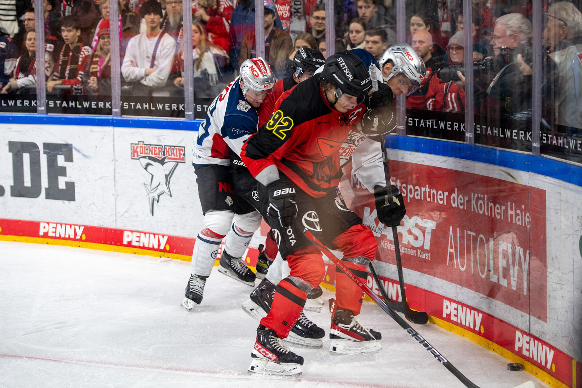 Hakon Haenelt; DEL Kölner Haie - Nürnberg Ice Tigers, 17.12.2023