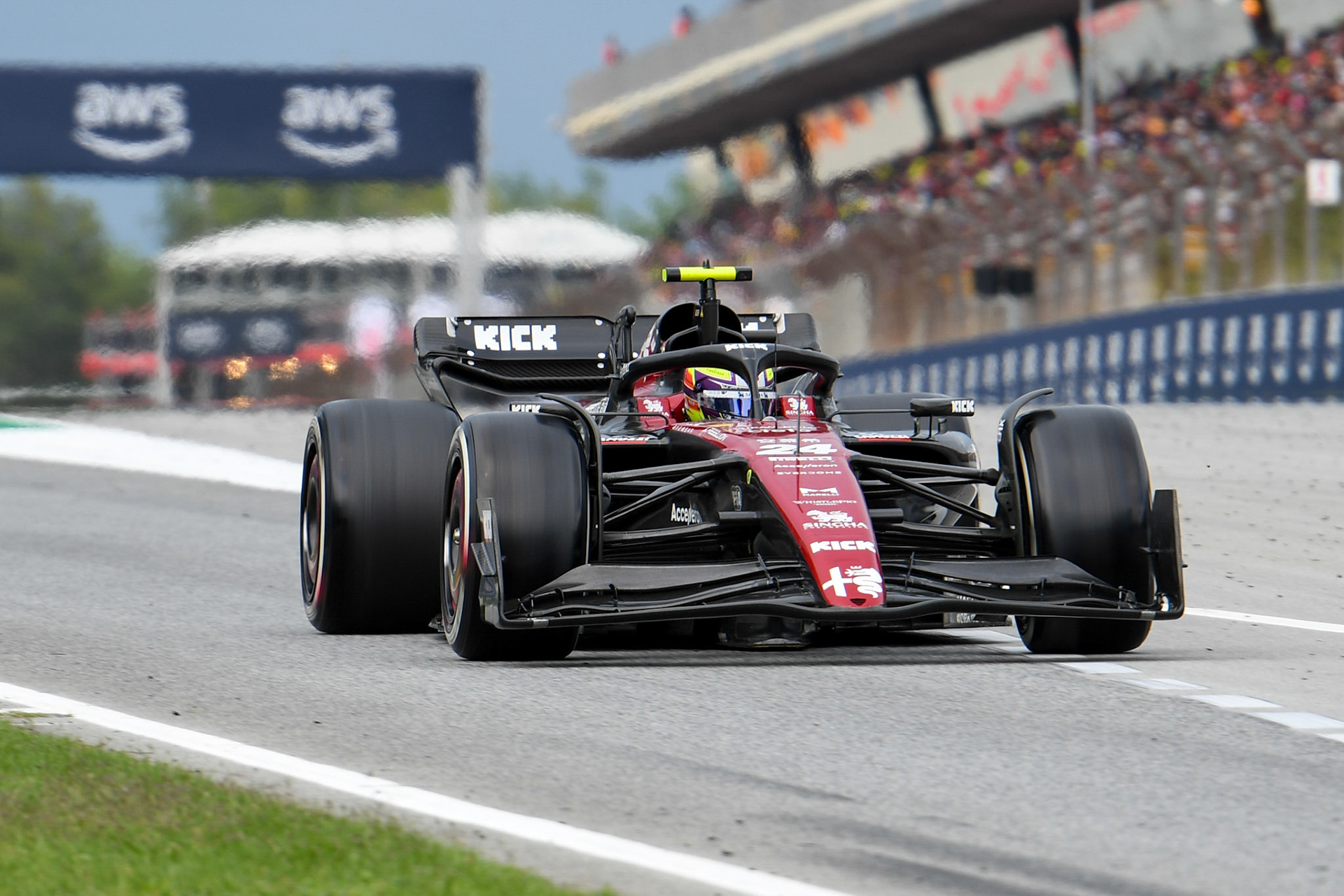 Guanyu Zhou (CHN) Alfa Romeo F1 Team;Formel 1 GP Barcelona. Sonntag 04.06.2023