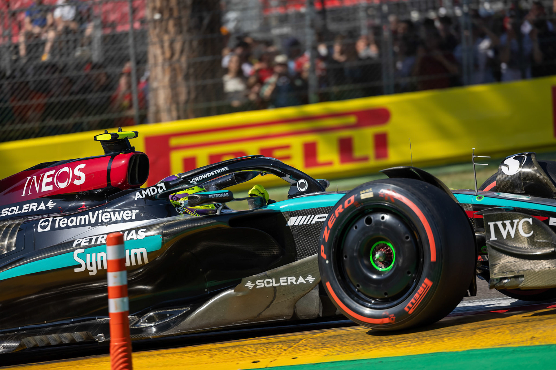 Lewis Hamilton #44, Mercedes-AMG Petronas F1 Team; F1 GP Imola / Italien Samstag, 18.05.2024