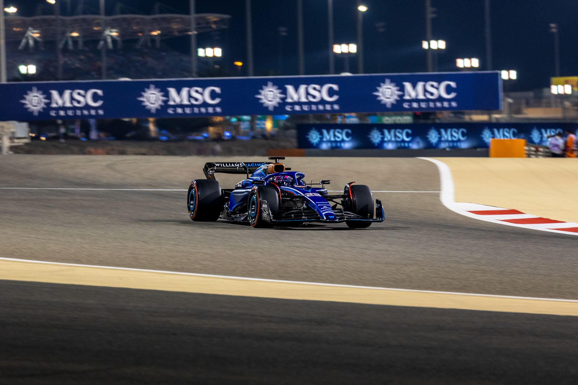 Alexander Albon (THA) Williams Racing; Formel 1 GP Bahrain. Samstag 04.03.2023