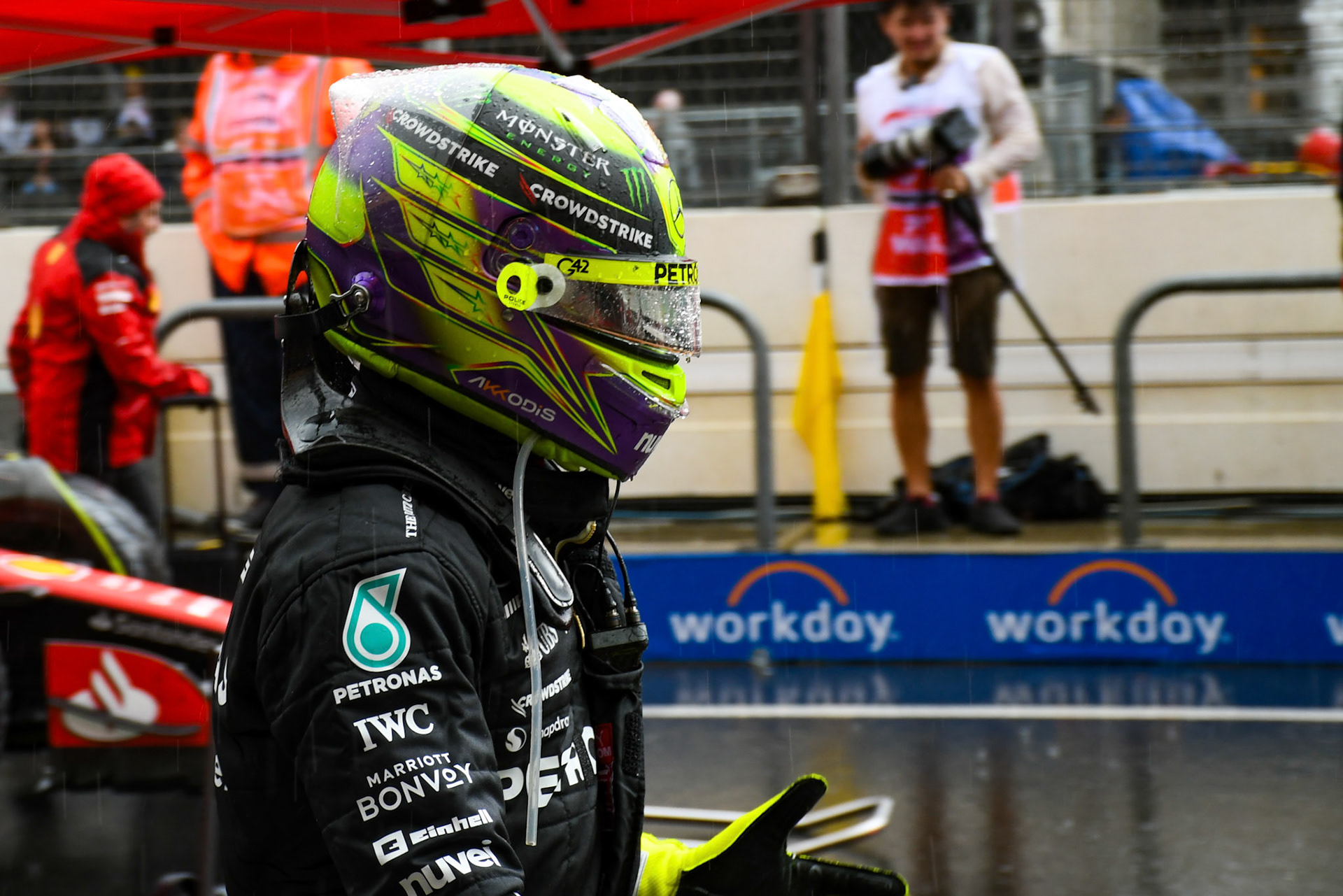 Lewis Hamilton (GBR) Mercedes AMG F1 Team; Formel 1 GP Holland / Zandvoort. Sonntag, 27.08.2023