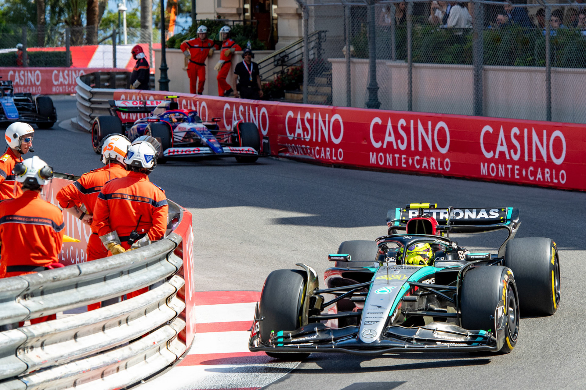 Lewis Hamilton #44, Mercedes-AMG Petronas F1 Team; Formel1 GP Monaco Sonntag, 26.05.2024