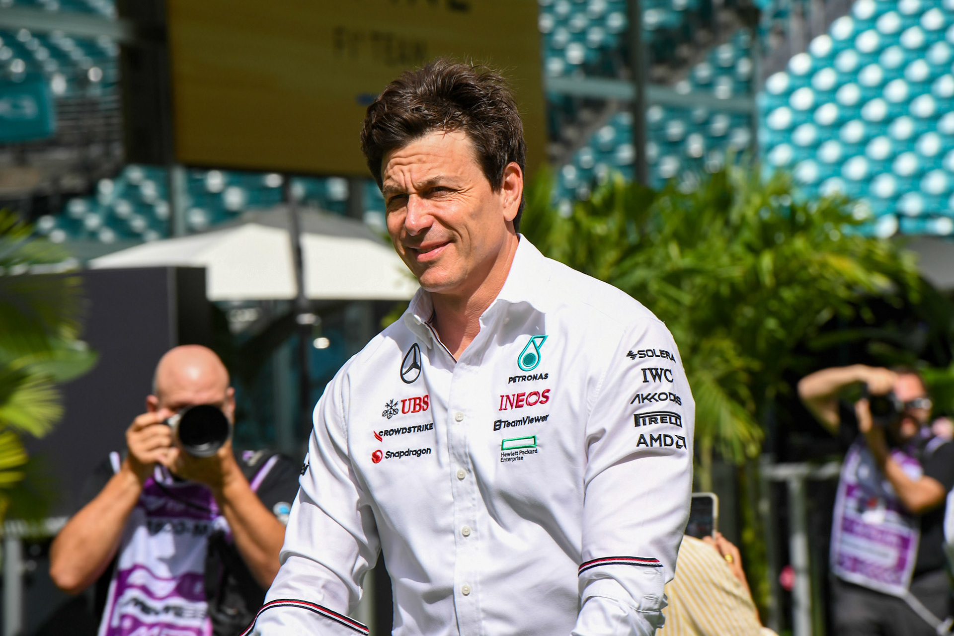 Toto Wolff, Teamchef Mercedes-AMG Petronas F1 Team; Formel 1 GP Miami / USA. 05.05.2024