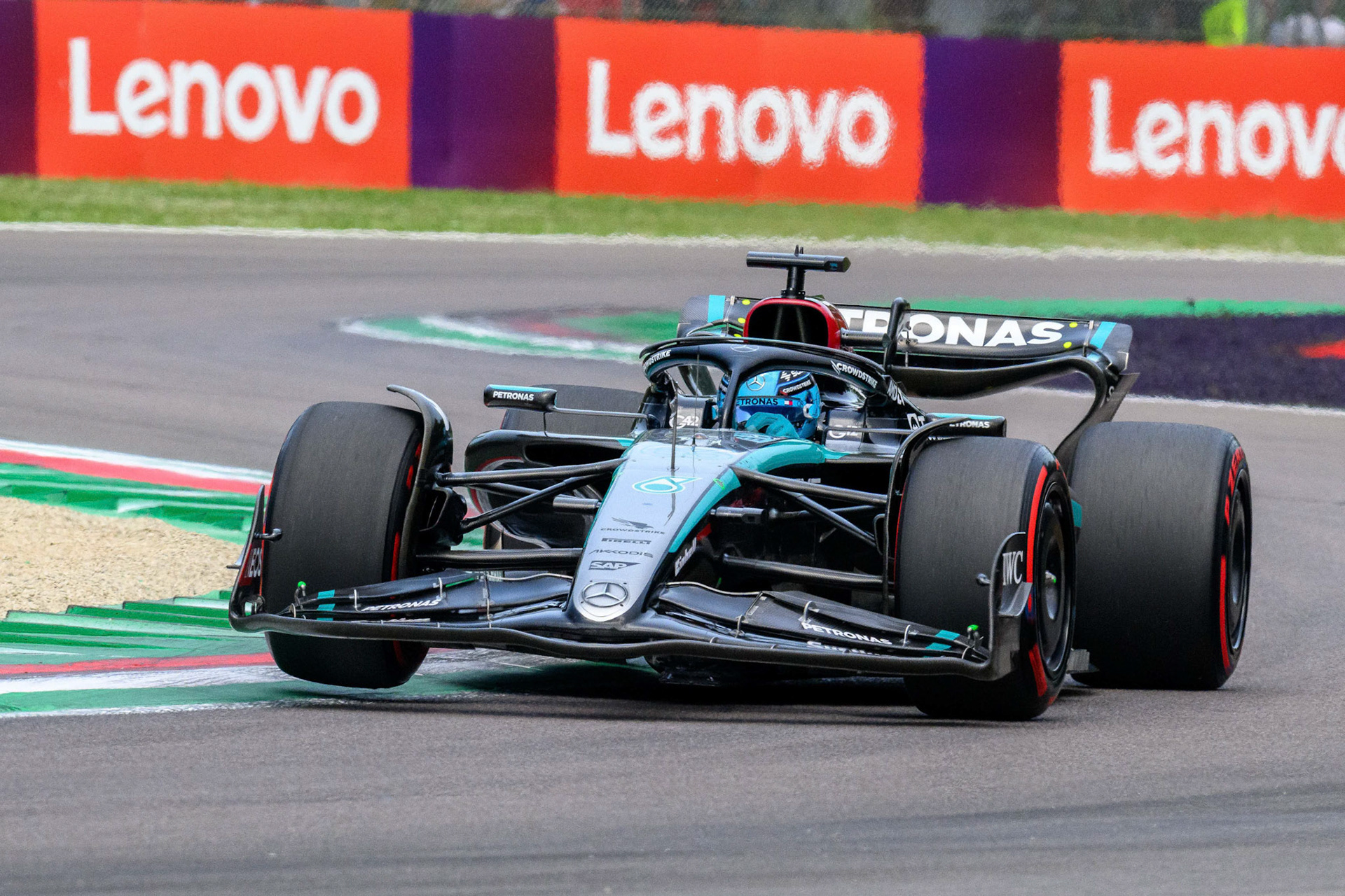 George Russell #63, Mercedes-AMG Petronas F1 Team; F1 GP Imola / Italien Sonntag, 19.05.2024