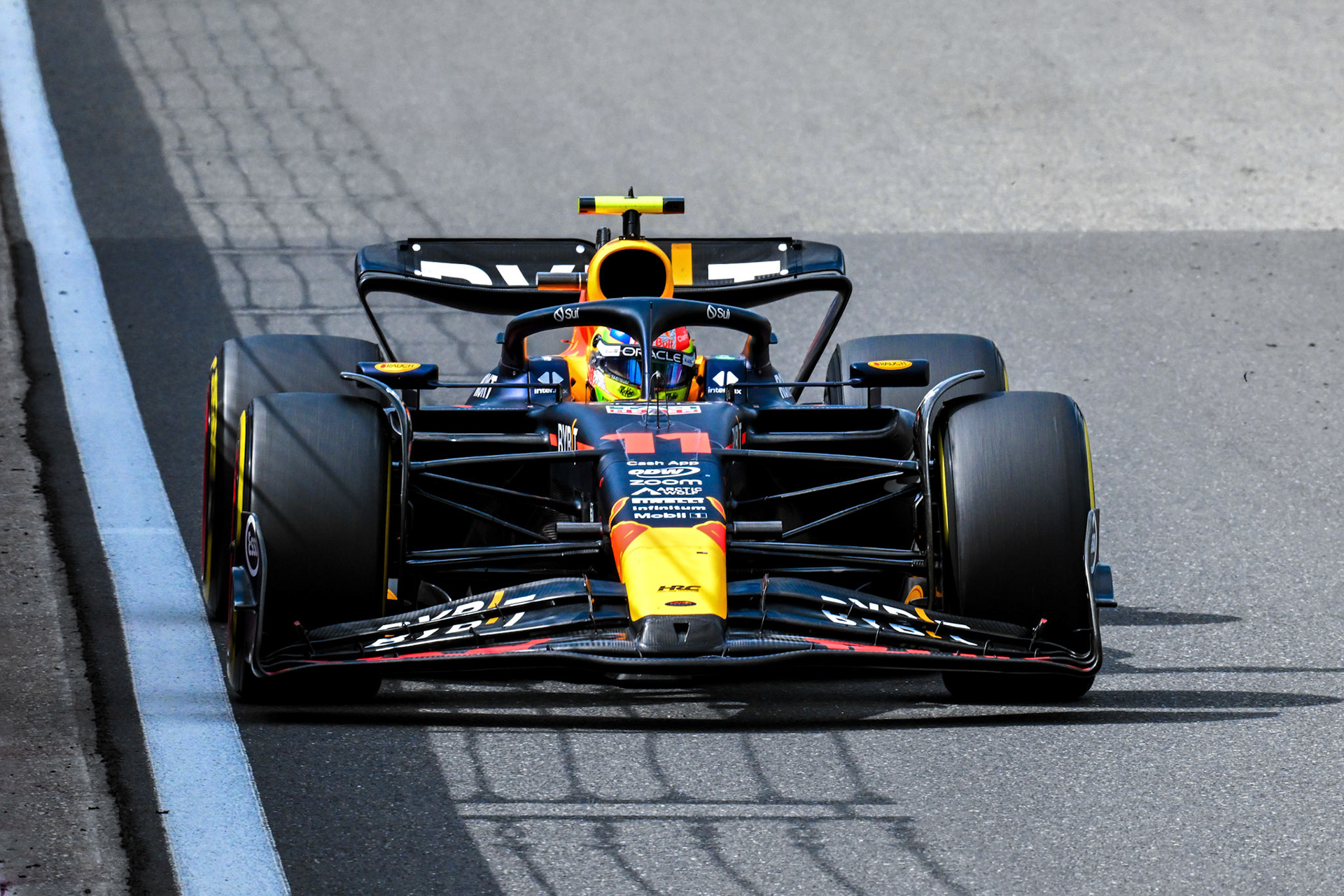 Sergio Perez (MEX) Red Bull Racing; Formel 1 GP Spa Francorchamps/ Belgien. Sonntag, 30.07.2023