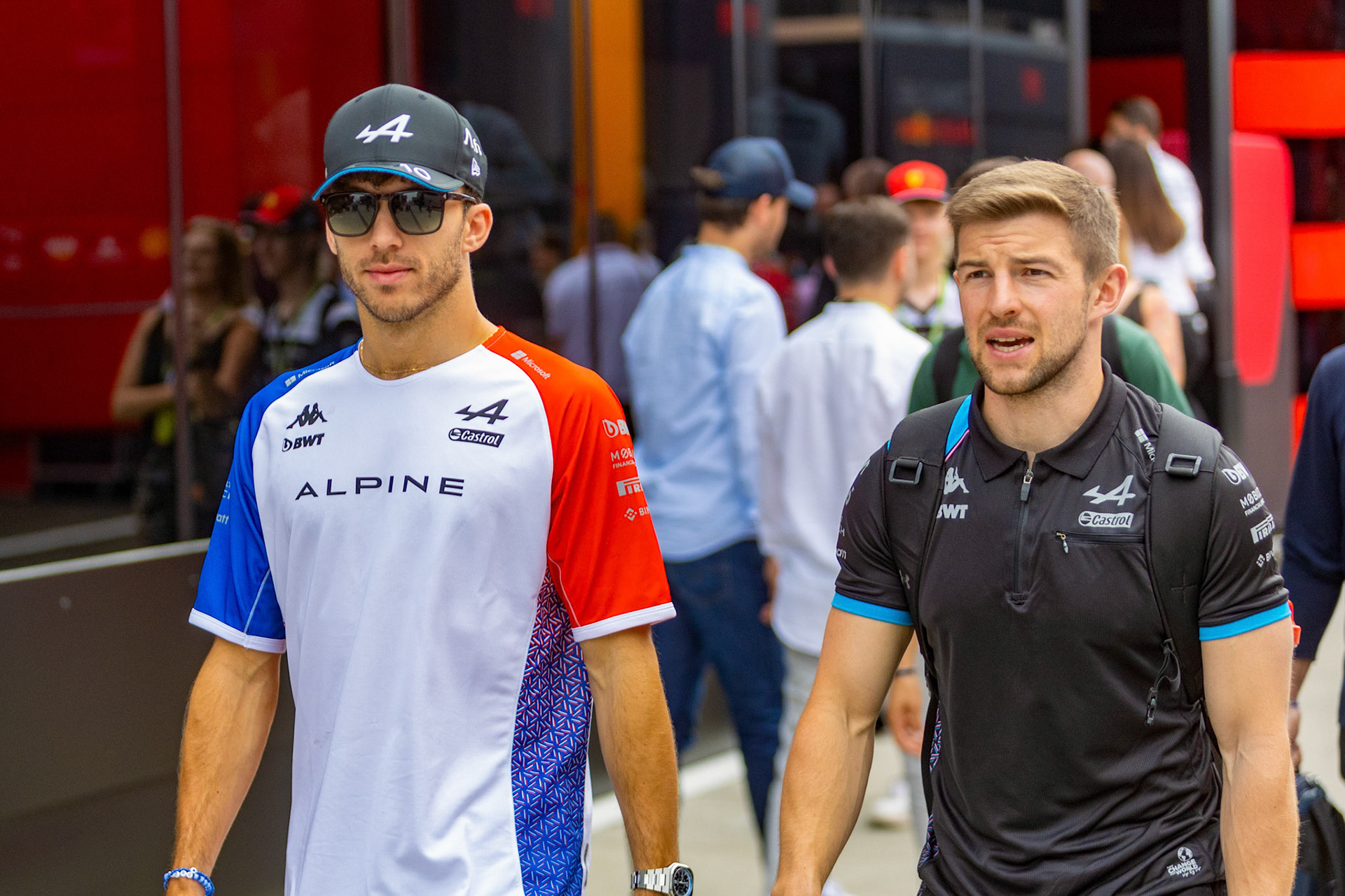 Pierre Gasly (FRA) Alpine F1 Team; Formel 1 GP Budapest / Ungarn. Feitag, 21.07.2023