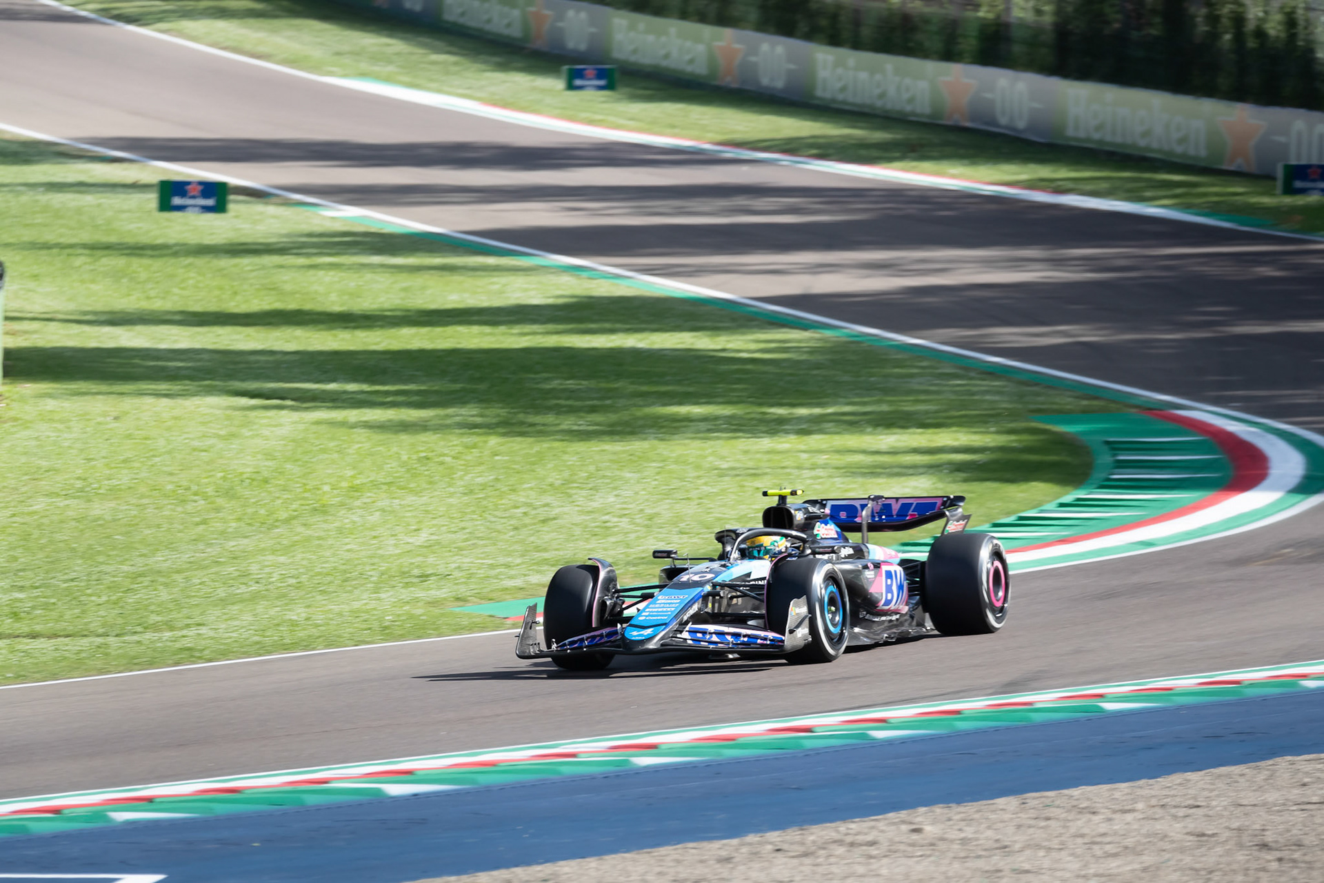 Pierre Gasly #10, BWT Alpine F1 Team; F1 GP Imola / Italien Freitag, 17.05.2024