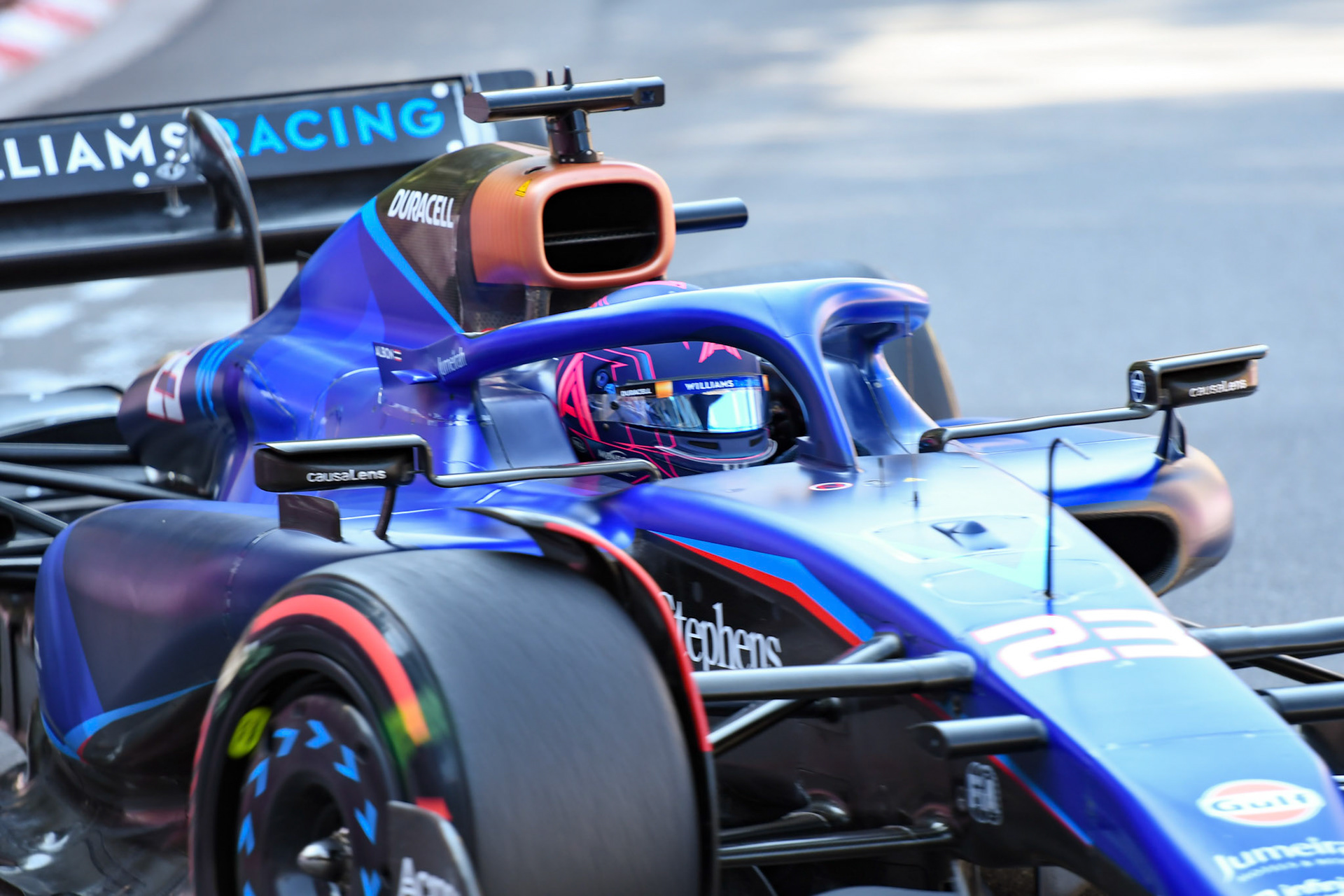 Alexander Albon (THA) Williams Racing; Formel 1 GP Monaco. Samstag 27.05.2023