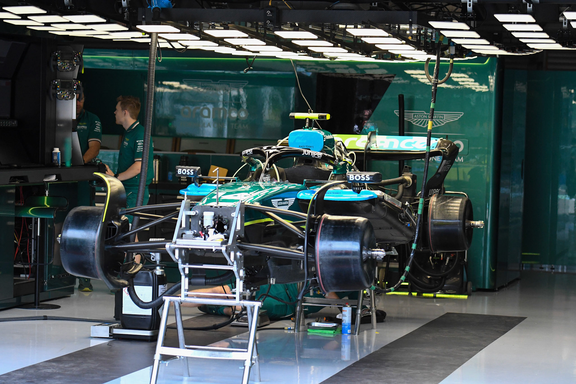 Aston Martin Aramco F1 Team;Formel 1 GP Spa / Belgien. Donnerstag, 25.07.2024