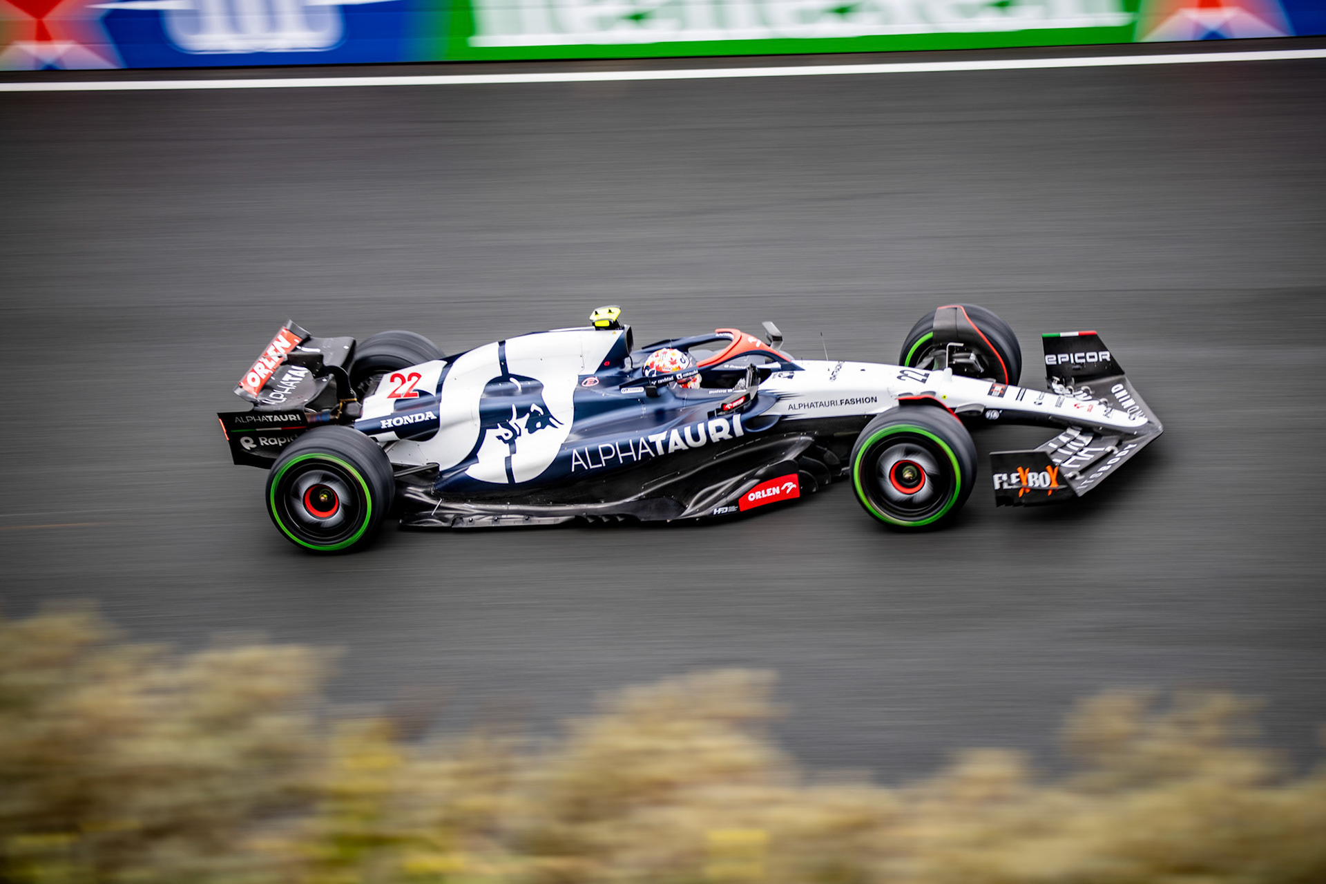 Yuki Tsunoda (JPN) Scuderia Alpha Tauri;Formel 1 GP Holland / Zandvoort. Samstag, 26.08.2023