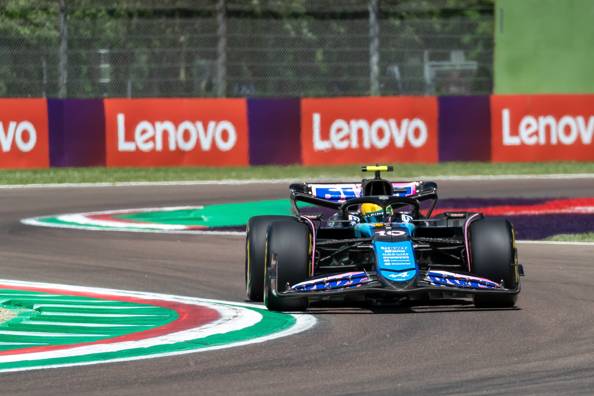Pierre Gasly #10, BWT Alpine F1 Team; F1 GP Imola / Italien Freitag, 17.05.2024