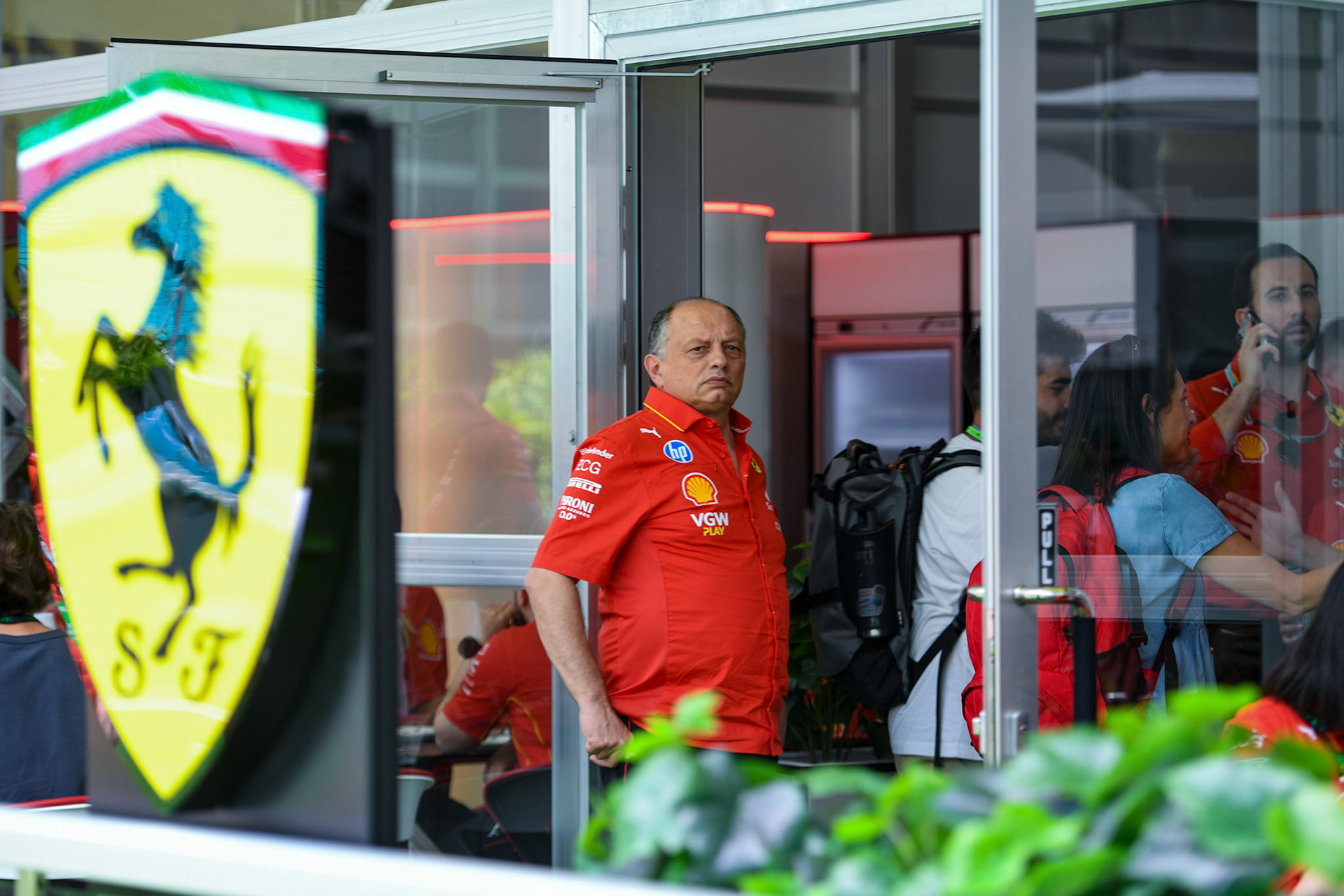 Frederic Vasseur, Teamchef Scuderia Ferrari; Formel 1 GP Miami / USA. 04.05.2024