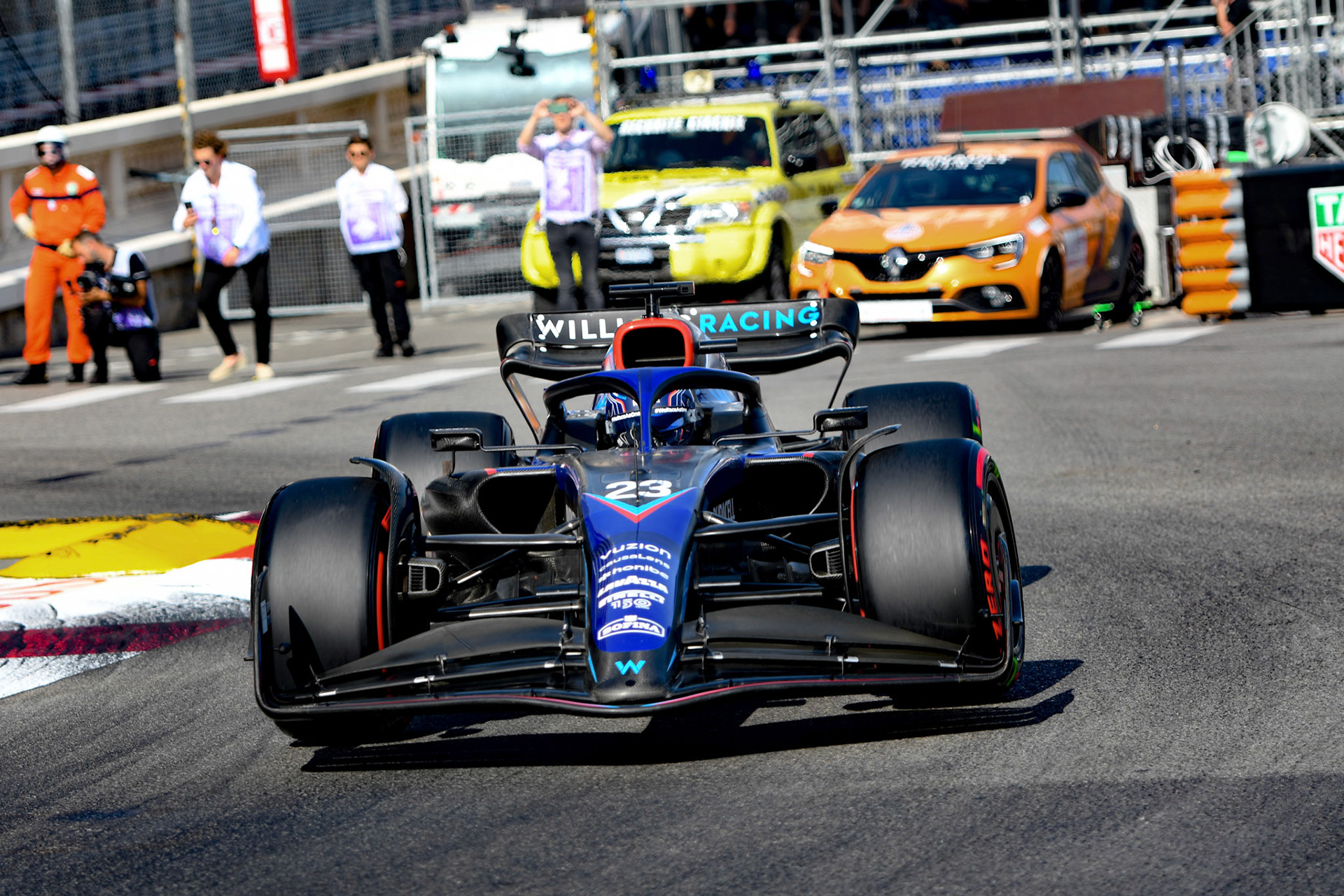 Alexander Albon (THA) Williams Racing; Formel 1 Monaco am 27.05.2022