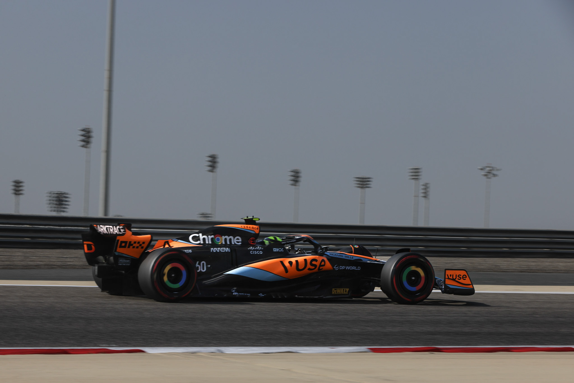 Lando Norris (GBR) McLaren F1 Team; Formel 1 GP Bahrain. Samstag 04.03.2023