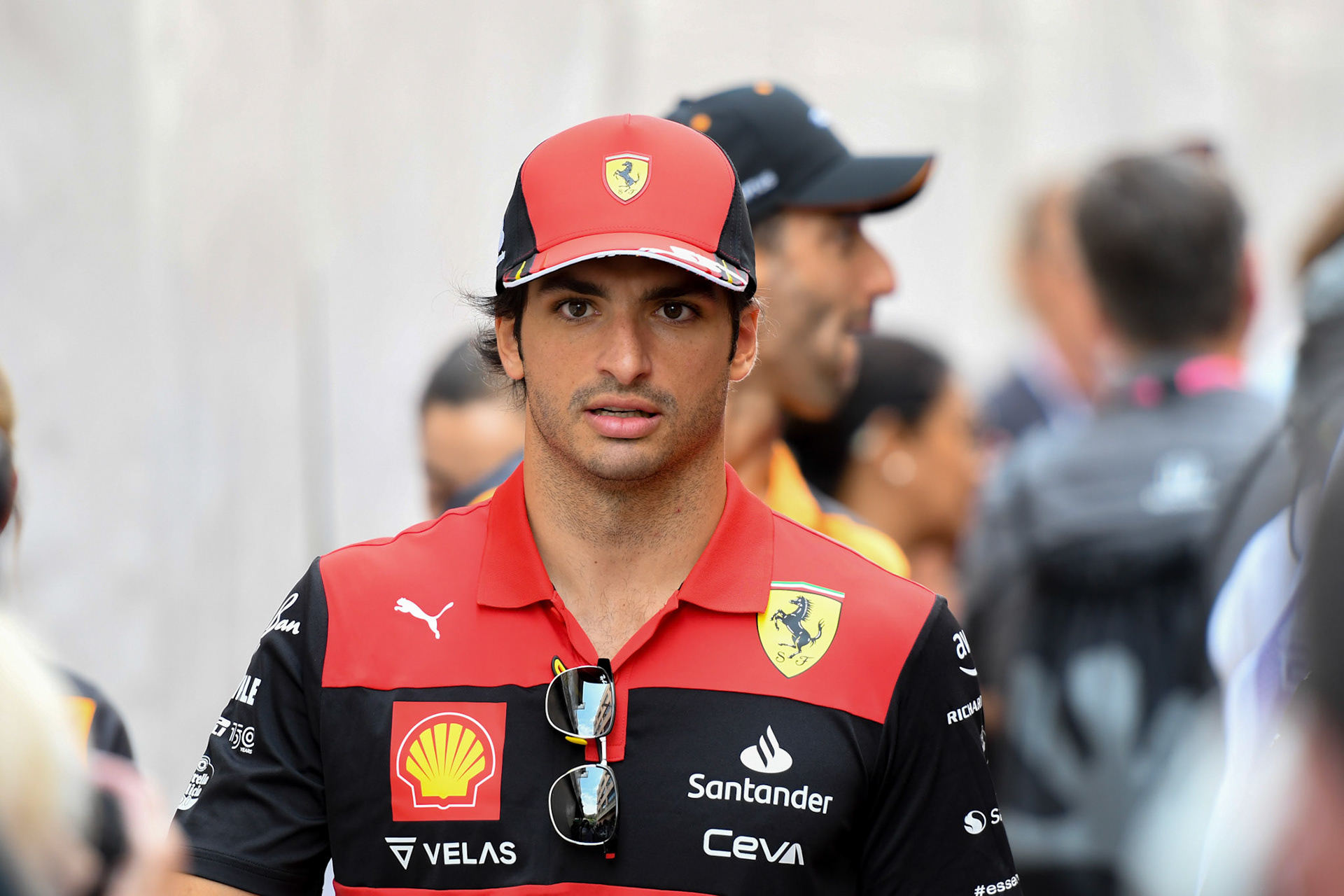 Carlos Sainz (ESP) Scuderia Ferrari; Formel 1 Monaco am 29.05.2022