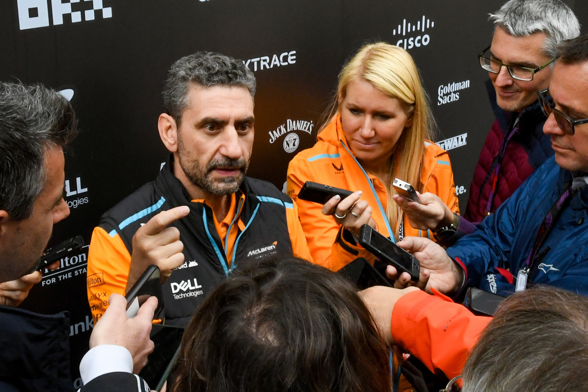 Andrea Stella, McLaren F1 Team; Formel 1 GP Spa Francorchamps/ Belgien. Sonntag, 30.07.2023