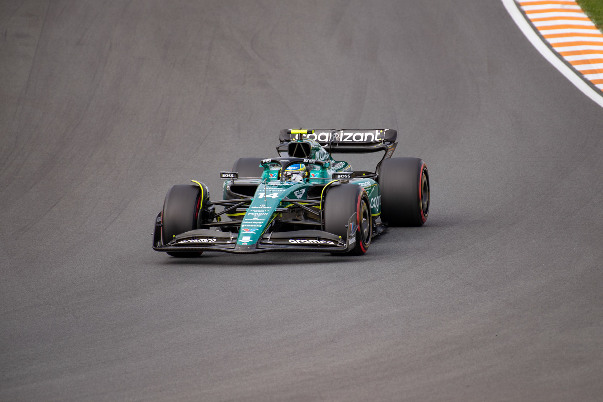 Fernando Alonso (ESP) Aston Martin Formula One Team; Formel 1 GP Holland / Zandvoort. Freitag, 25.08.2023