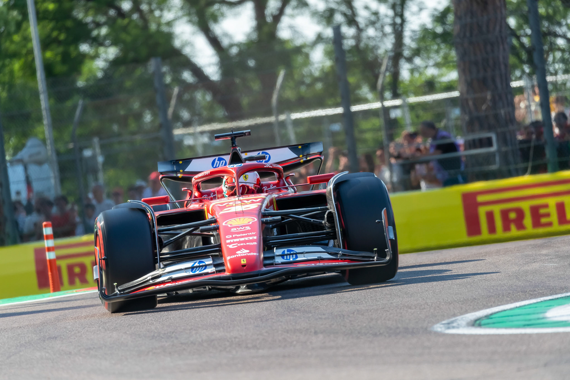 Charles Leclerc #16, Scuderia Ferrari; F1 GP Imola / Italien Samstag, 18.05.2024