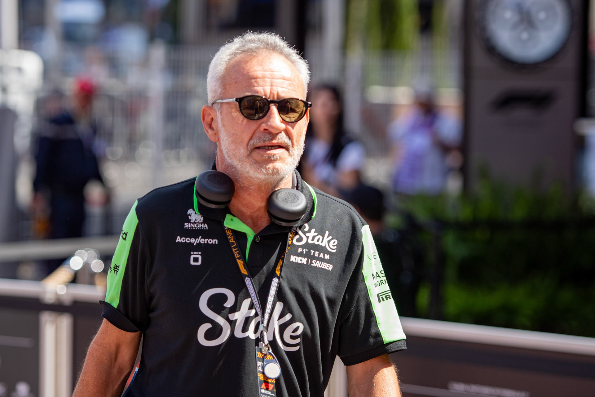 Beat Zehnder, Teammanager Stake F1 Team Kick Sauber; Formel1 GP Monaco Sonntag, 26.05.2024