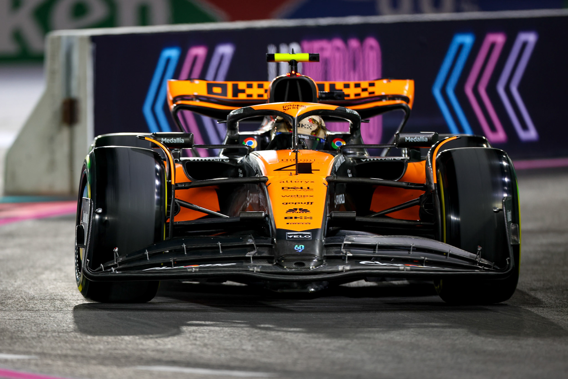 Lando Norris (GBR) McLaren F1 Team; Formel 1 GP USA Las Vegas. Sonntag 19.11.2023