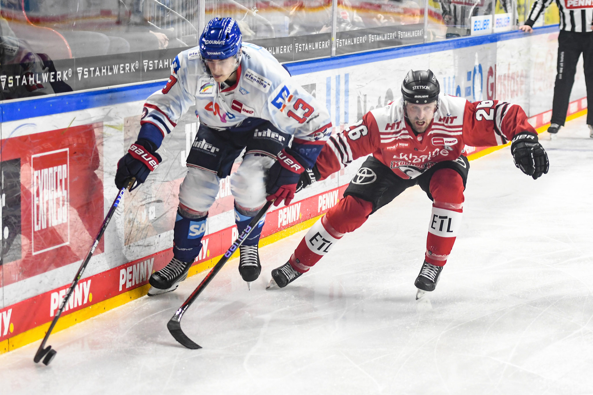 Stefan Loibl; DEL Kölner Haie - Adler Mannheim, 17.03.2023