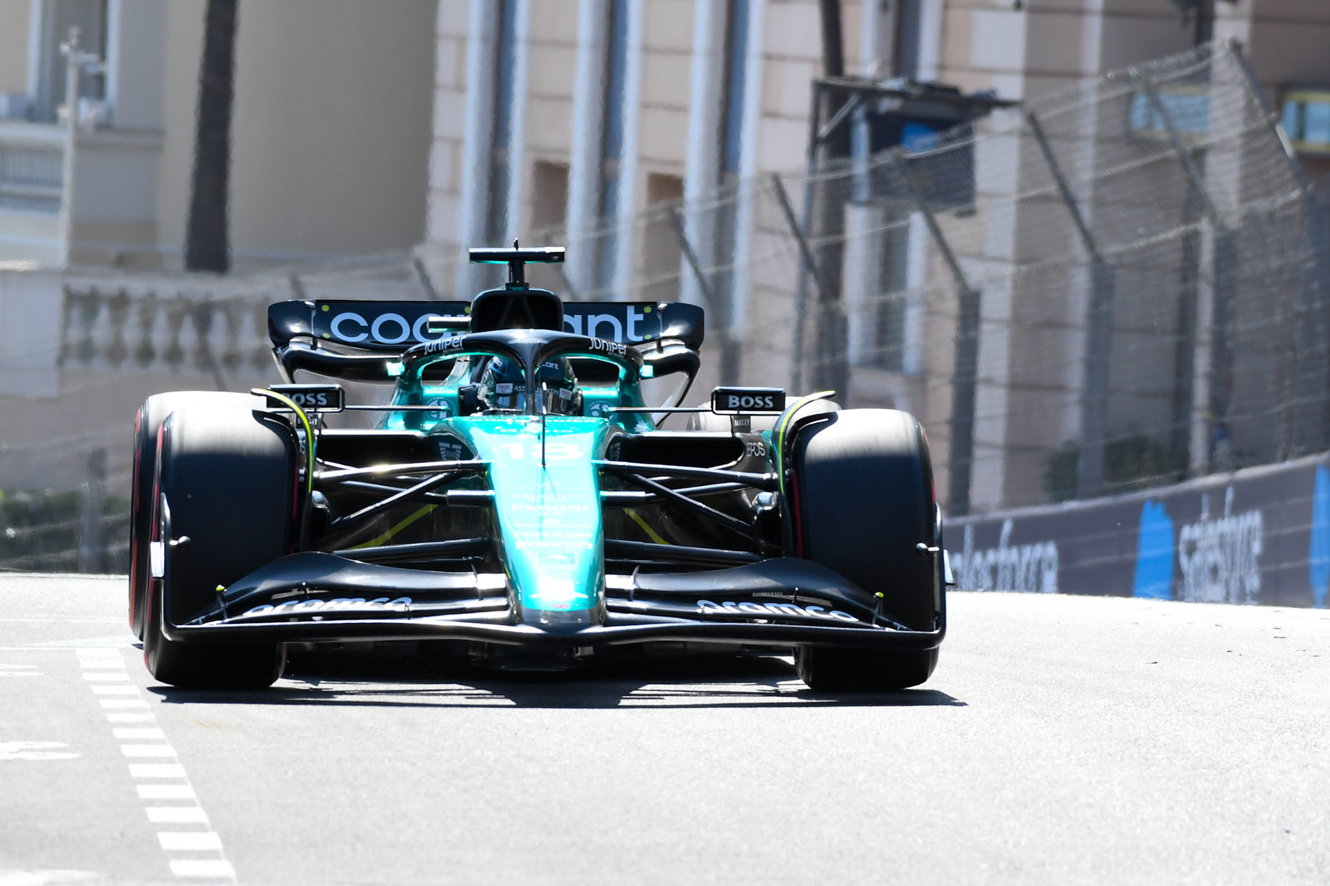 Lance Stroll (CAN) Aston Martin Formula One Team; Formel 1 GP Monaco. Samstag 27.05.2023