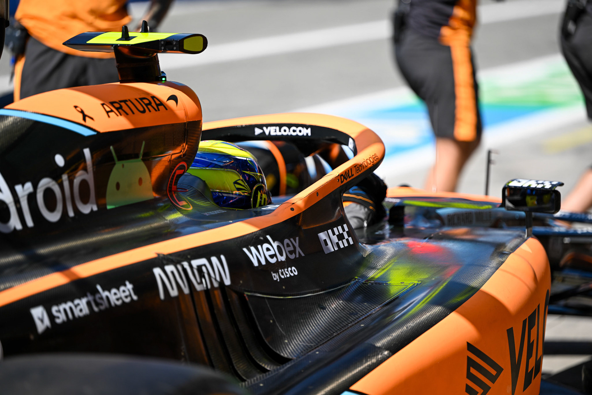 Lando Norris (GBR) McLaren; Formel 1 GP Italien Monza, Samstag, 10.09.2022